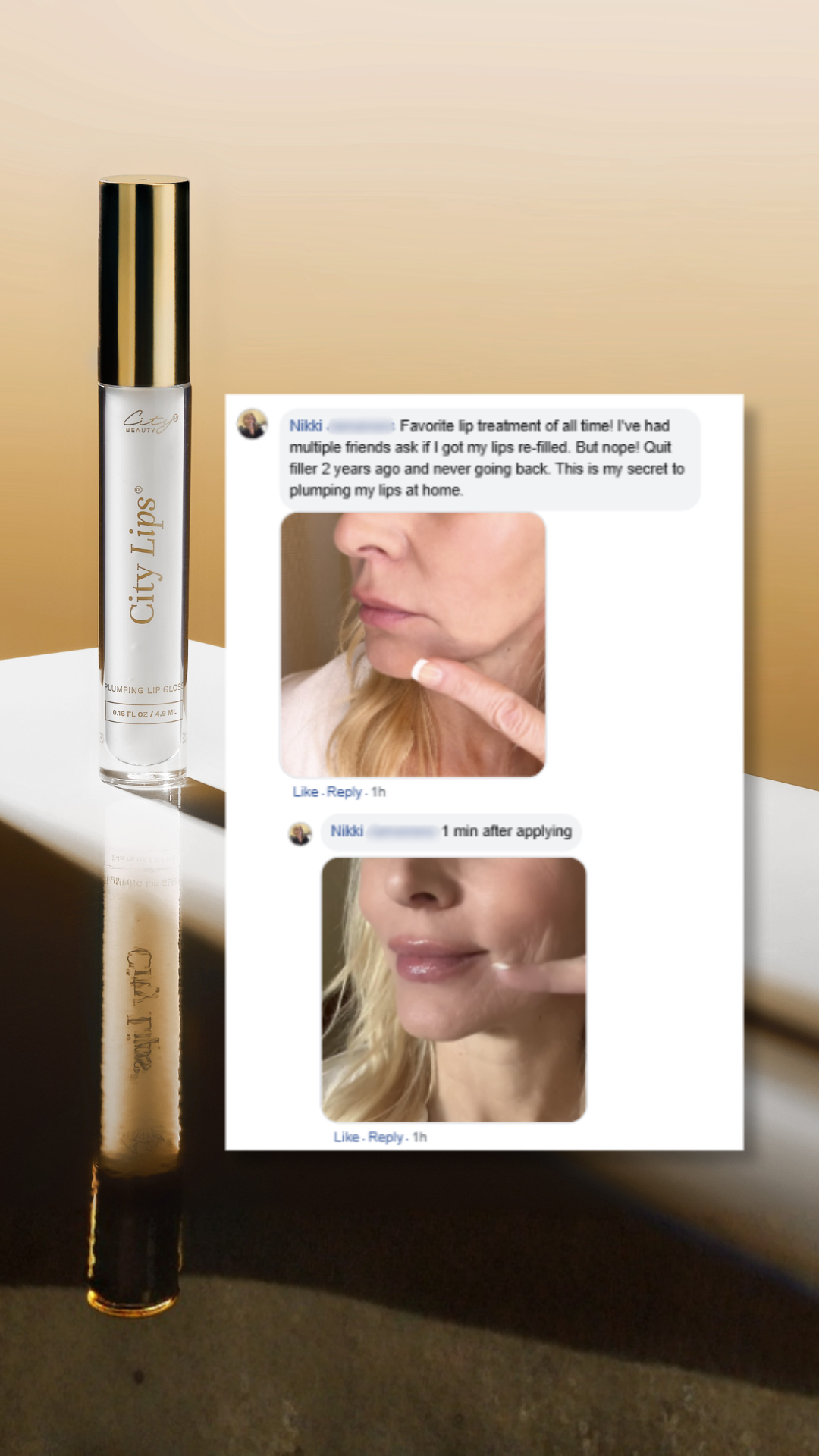 City Beauty Facebook ad