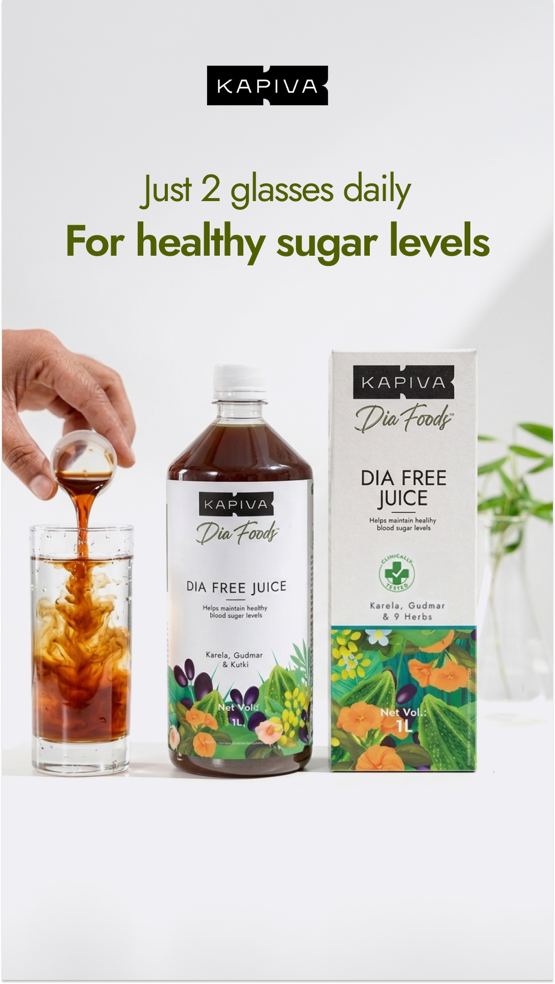 Chronic Health Solutions by Kapiva Facebook ad
