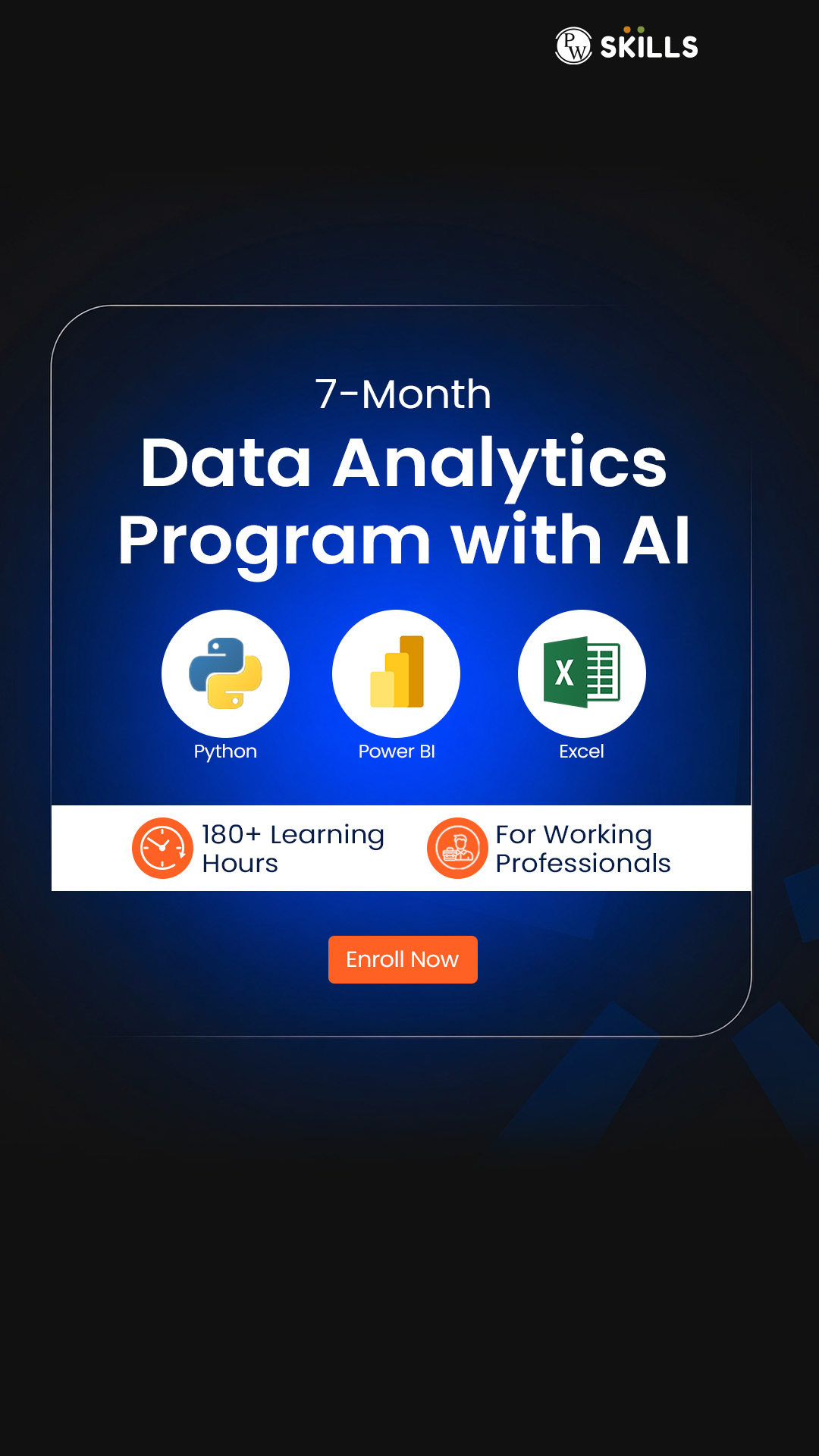 PW Skills Facebook ad