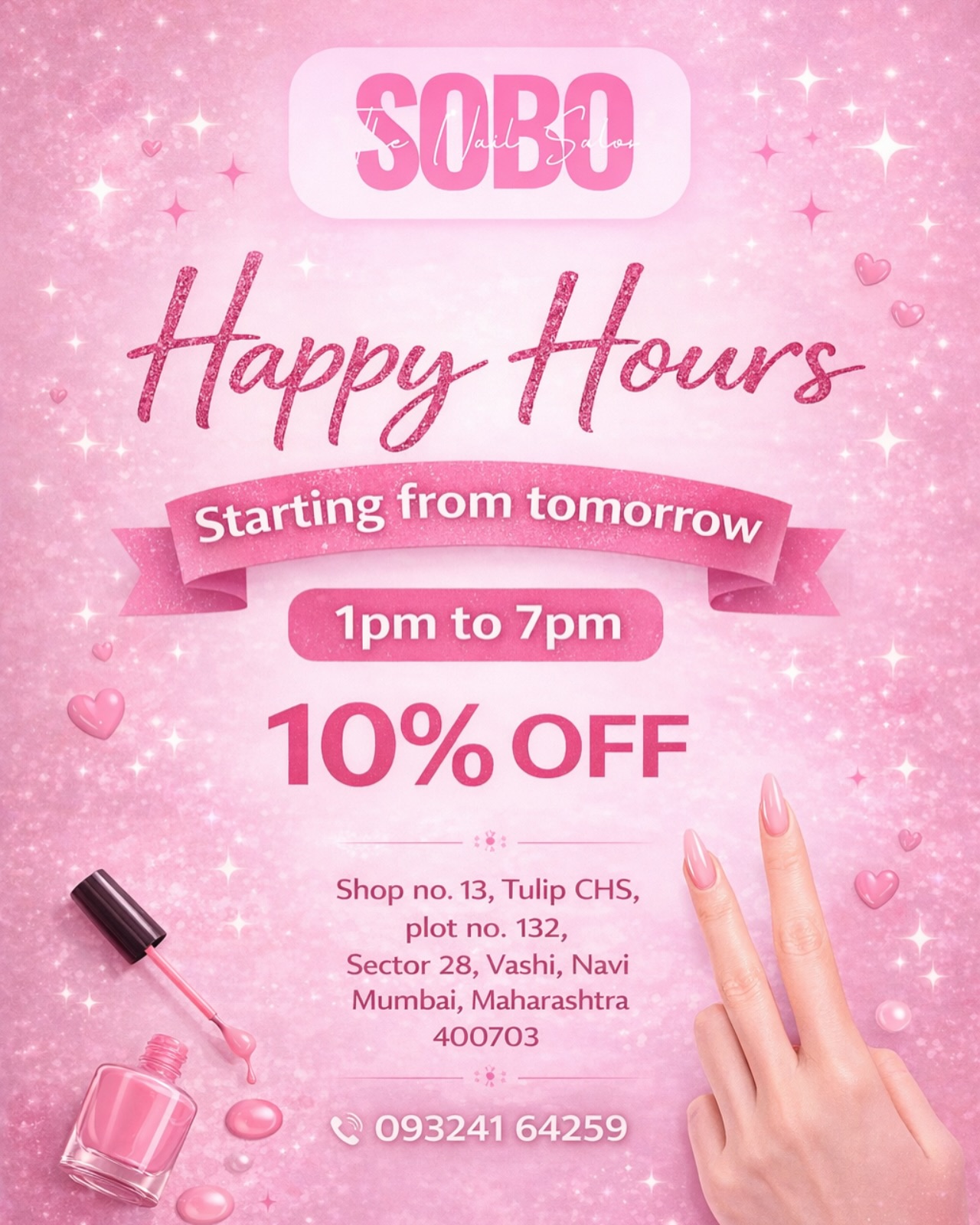 thesobonailsalon.vashi Facebook ad