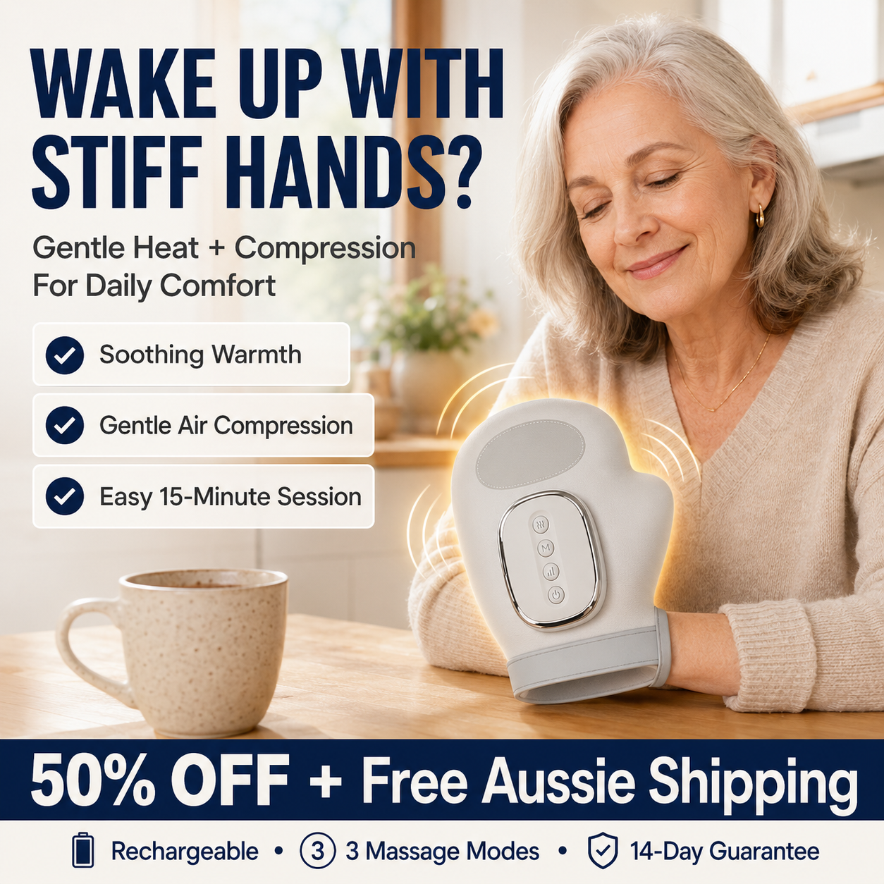 Brilliant Aussies Facebook ad: Soothe Ache Without Painkillers