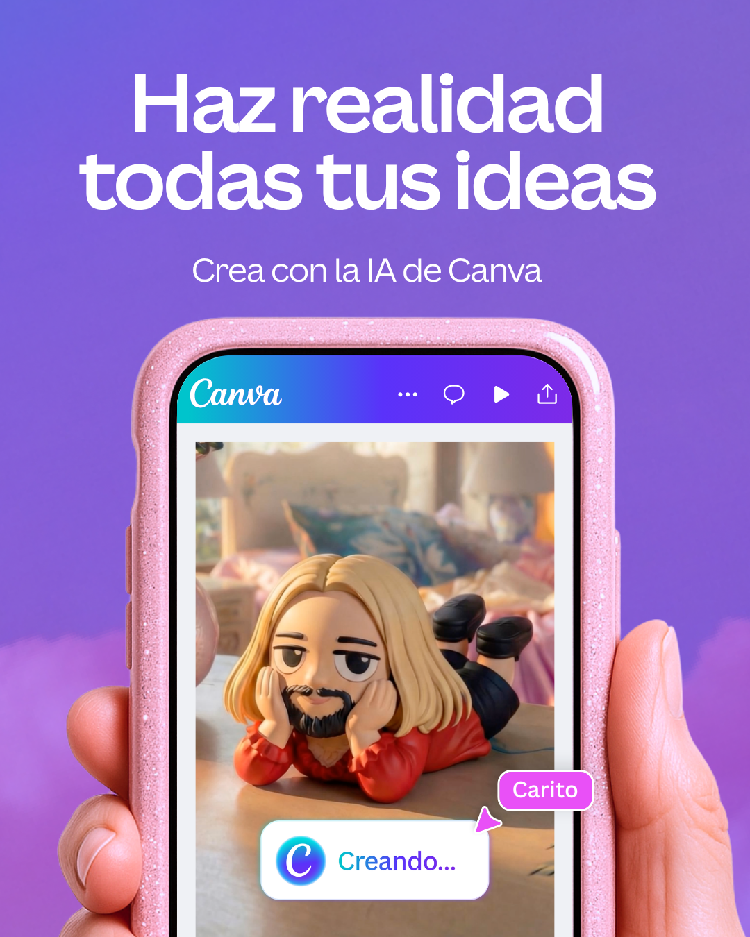 Canva Mexico Facebook ad