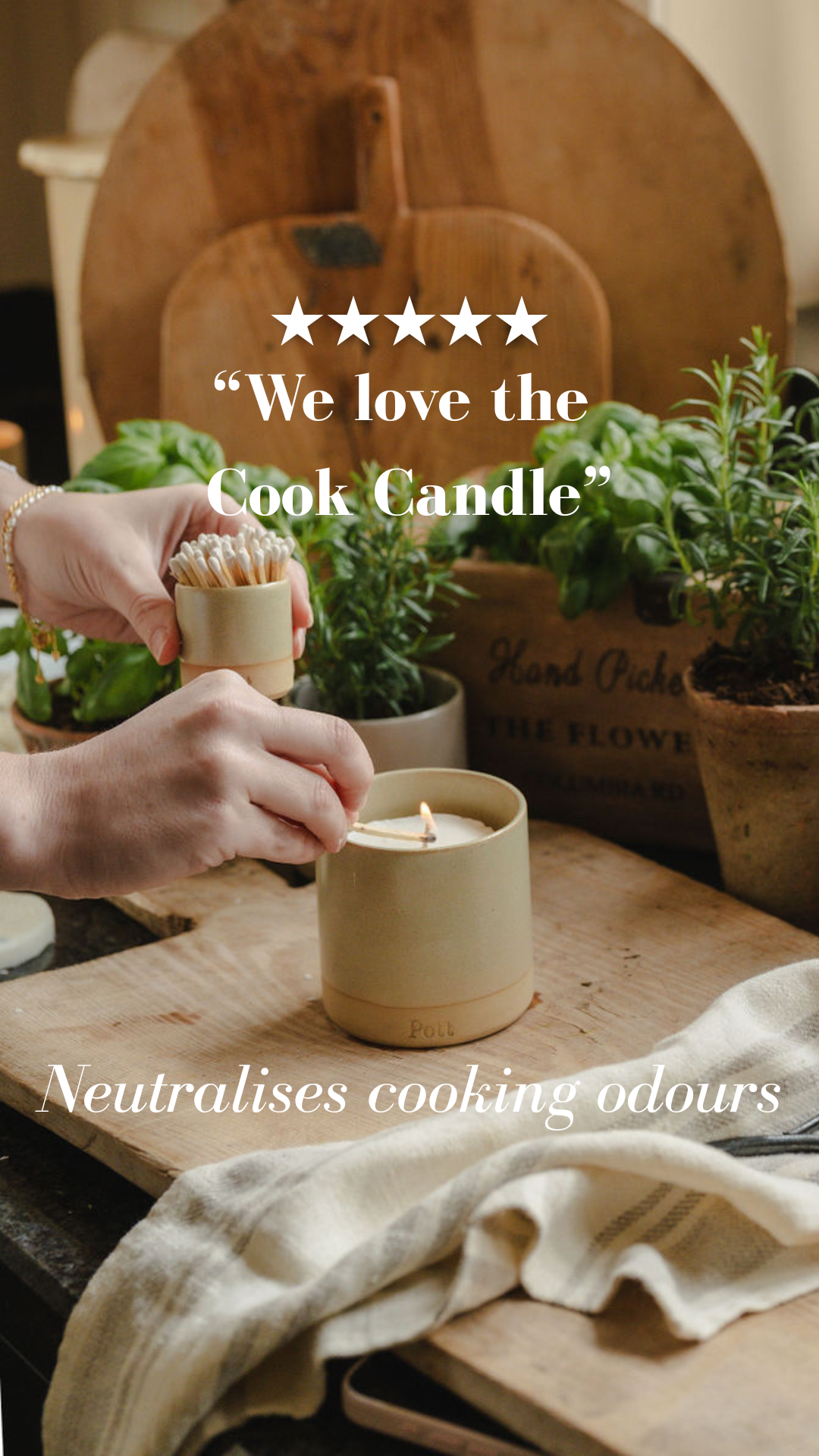 Pott Candles Facebook ad