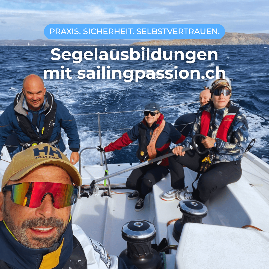 sailingpassion.ch Facebook ad: Du willst seglerisch weiterkommen, aber nicht in einer…