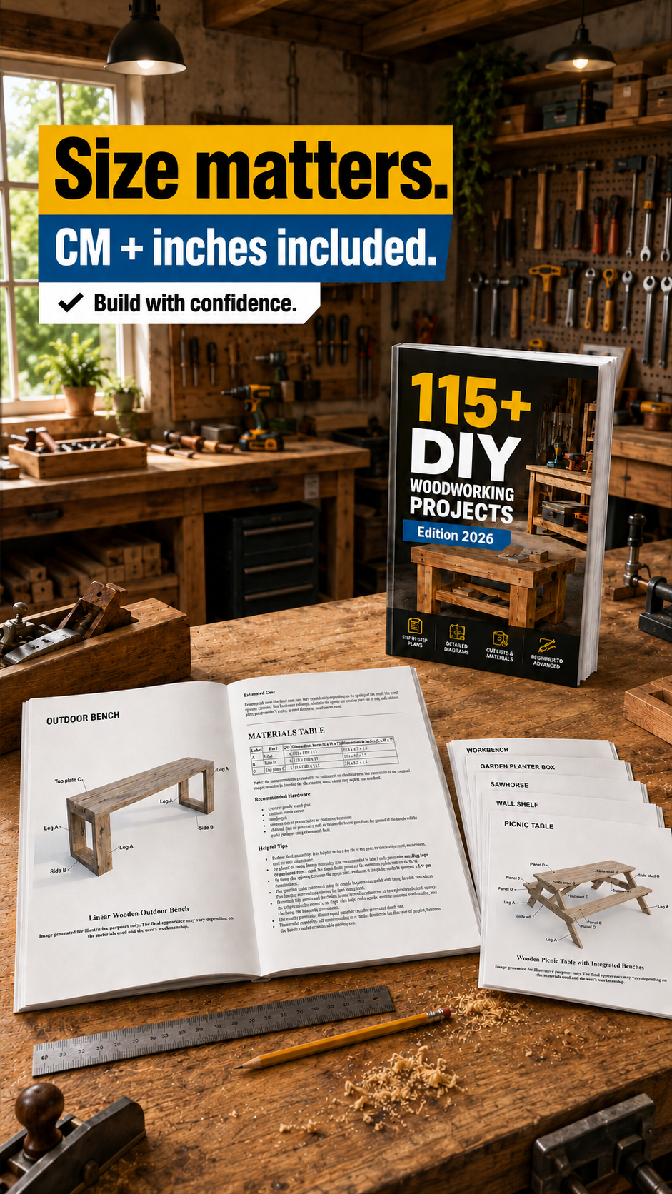 Build with wood plans Facebook ad from Jun 1, 2026
