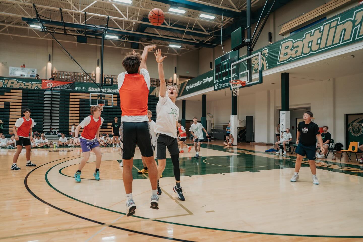 NBC Basketball Facebook ad