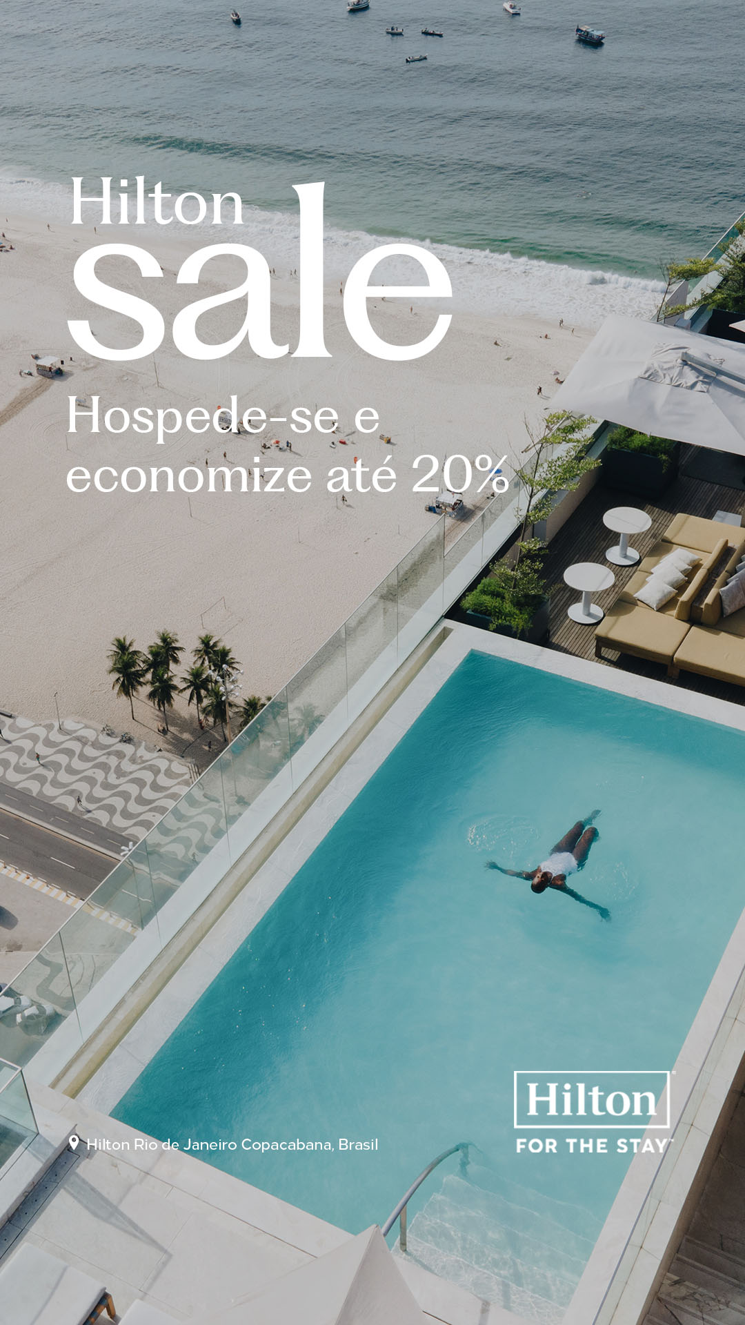 Hilton Rio de Janeiro Copacabana Facebook ad