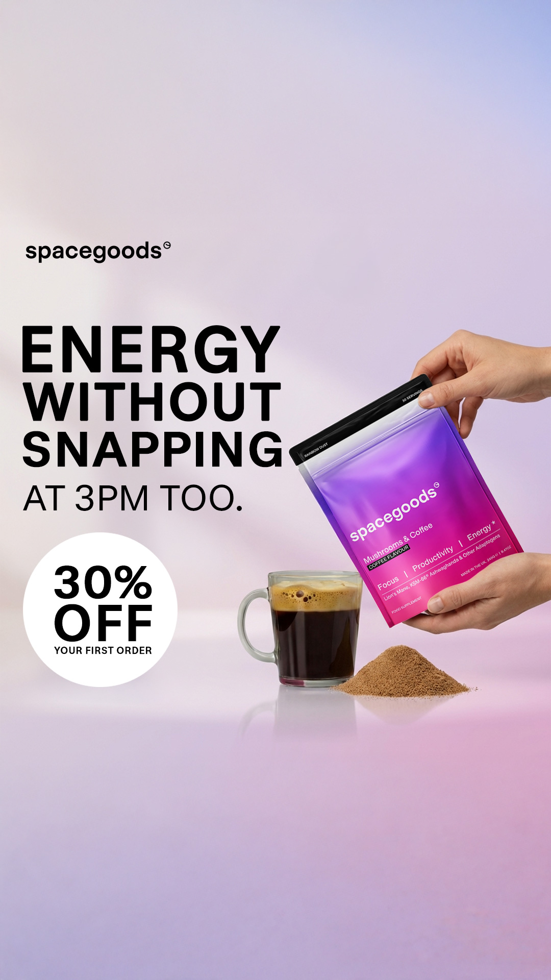Spacegoods Facebook ad