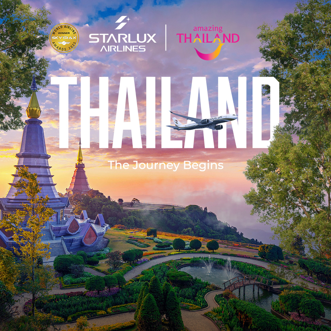 STARLUX Airlines Facebook ad: Fly to Thailand