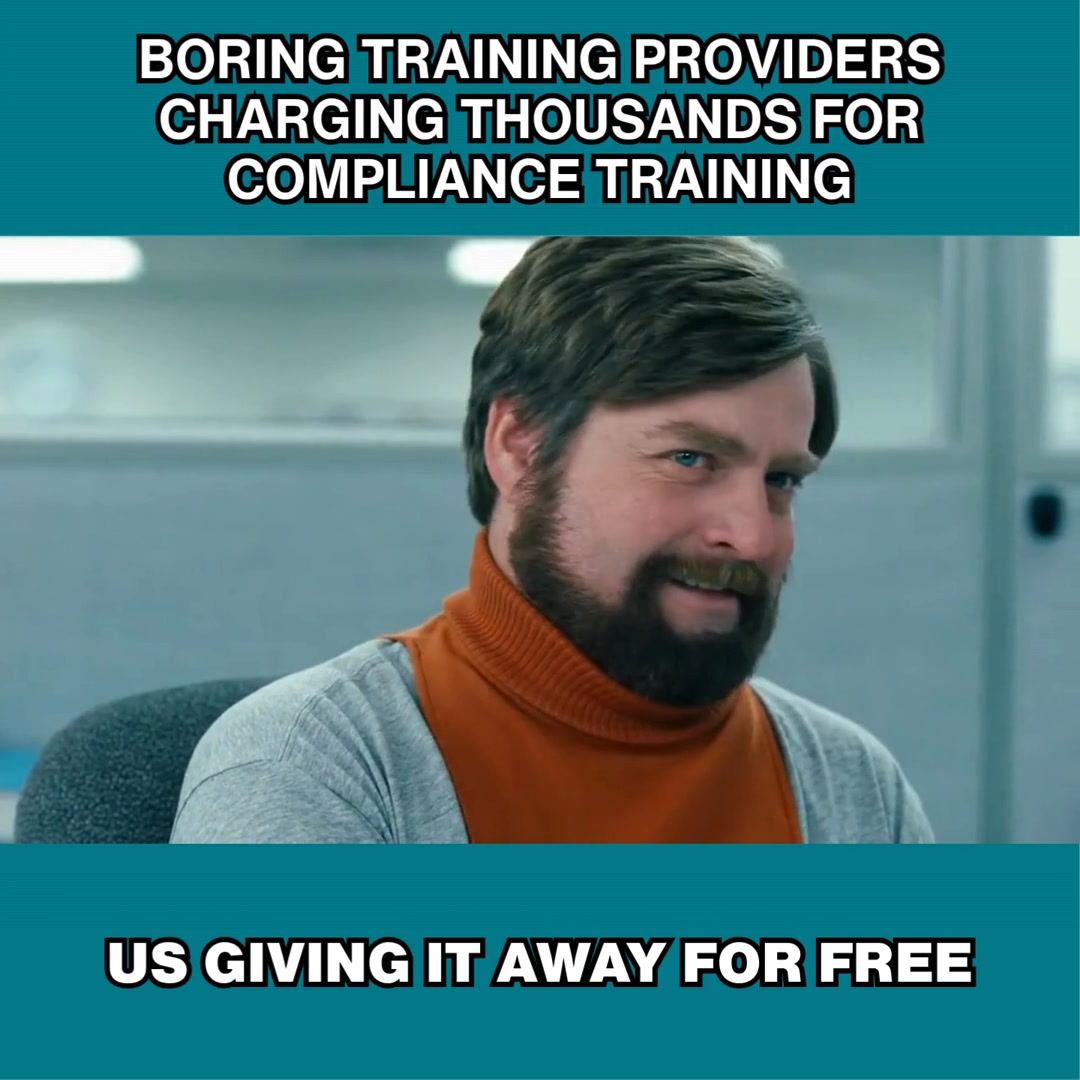 5Mins Facebook ad: Access FREE compliance training for your whole team