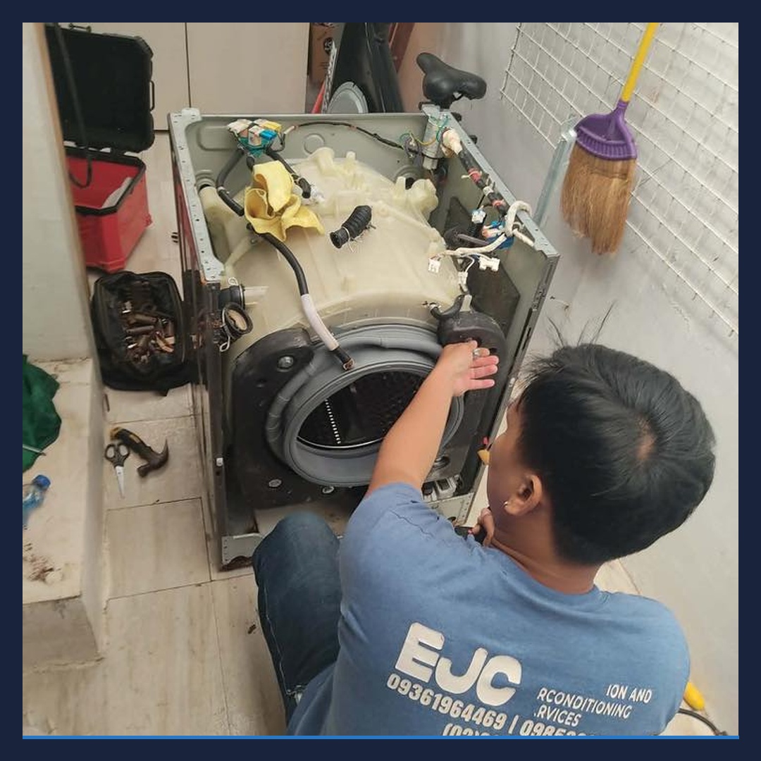 EJC. Refrigeration and Airconditioning services Facebook ad from Feb 10, 2026