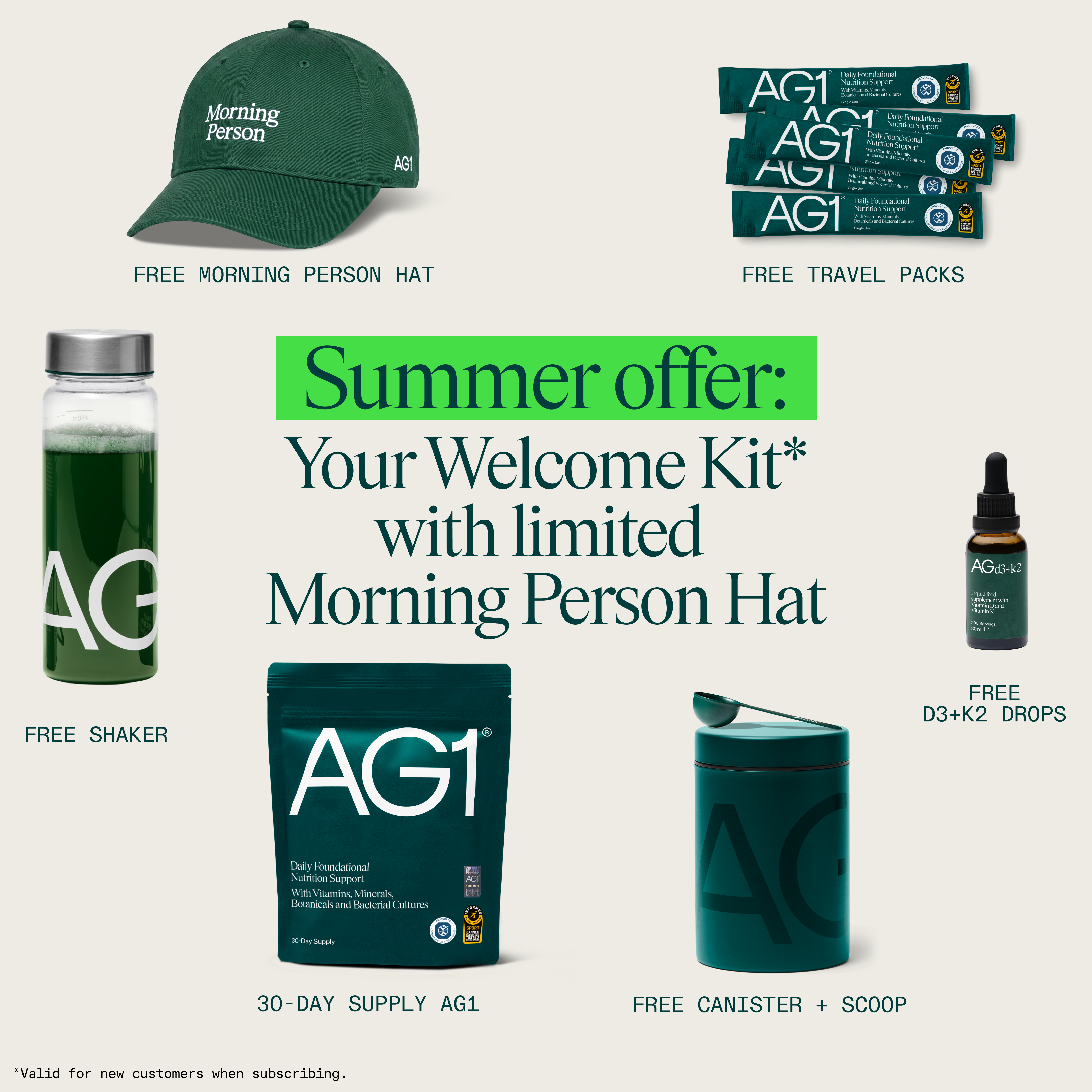 AG1 by Athletic Greens Facebook ad