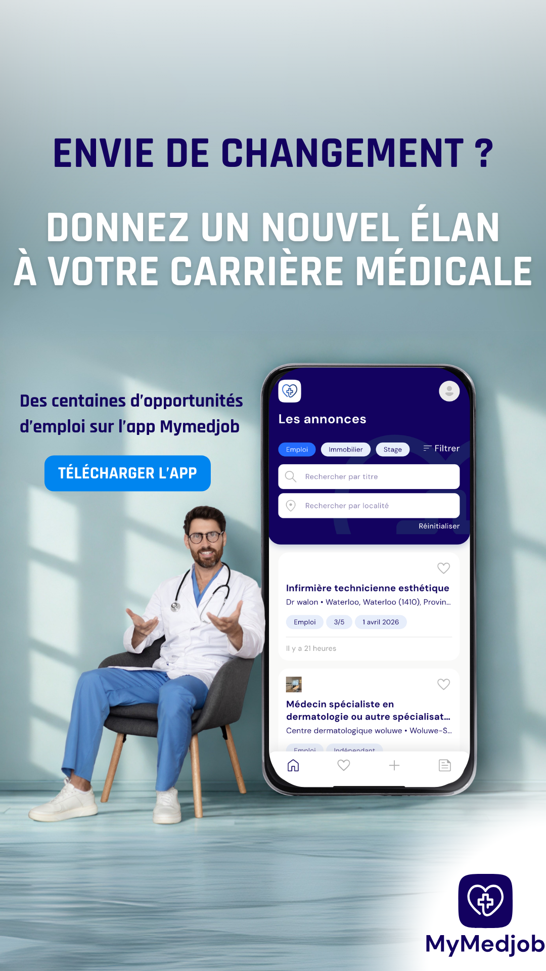 MyMedjob Facebook ad