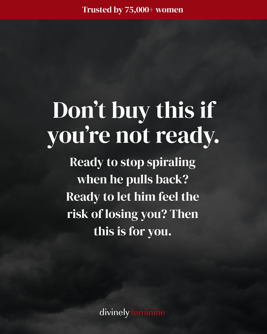 The Divinely Feminine Facebook ad