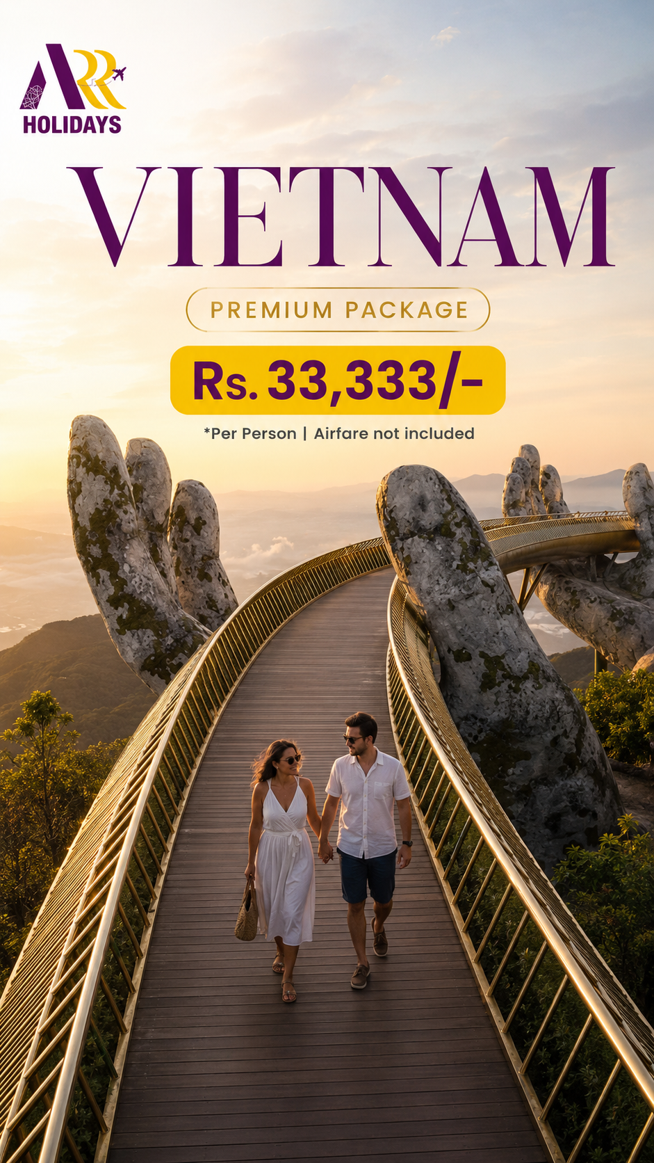 ARR Holiday's & Visas Facebook ad: π·πππ ππππ π½ππππππ π»πππ ππ 2 π΄πππ!