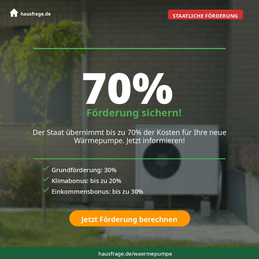 Hausfrage Facebook ad