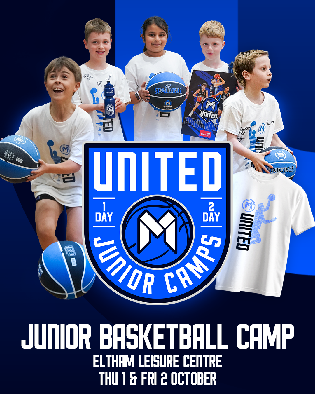 Melbourne United Basketball Club Facebook ad