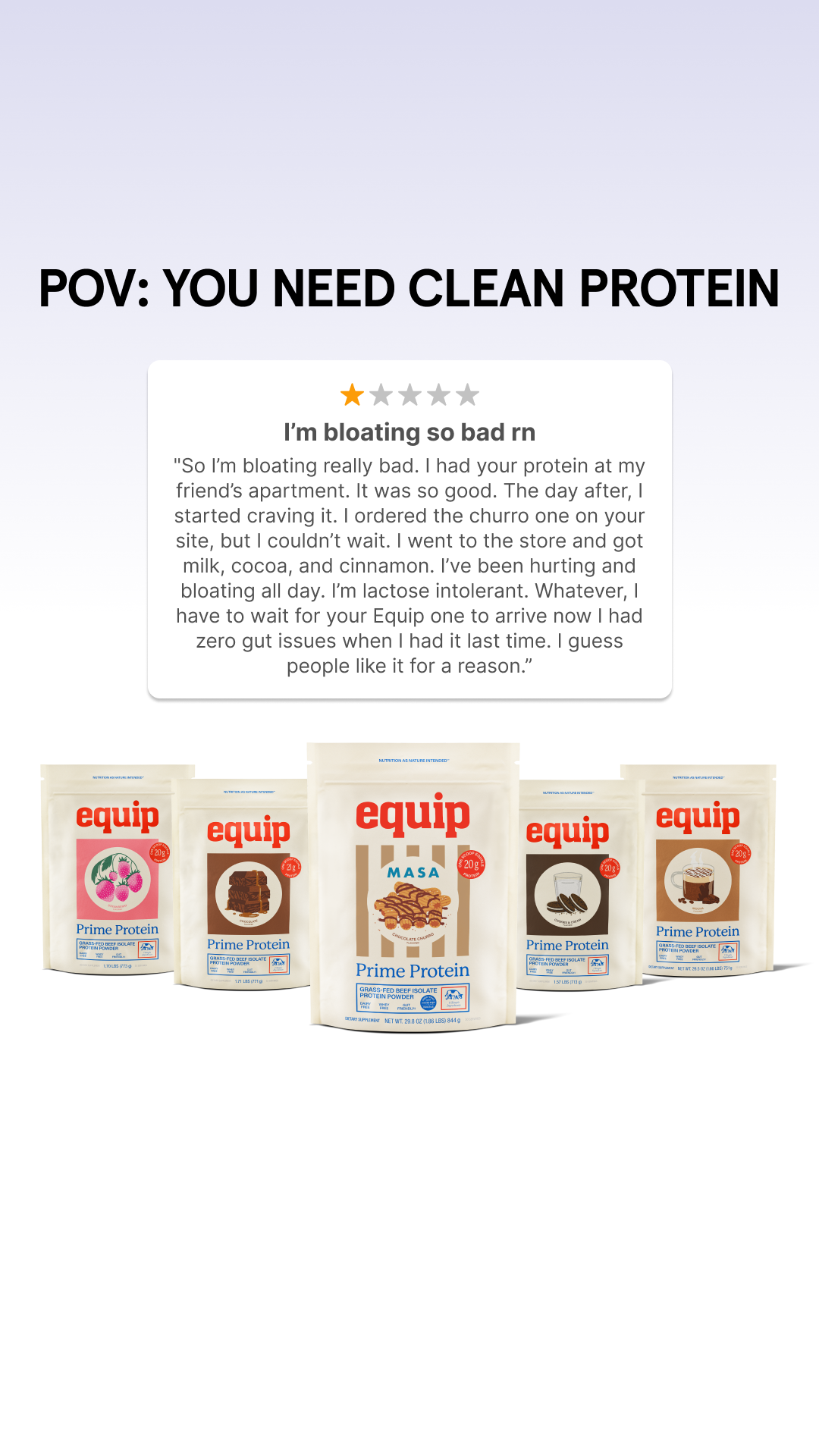 Equip Facebook ad