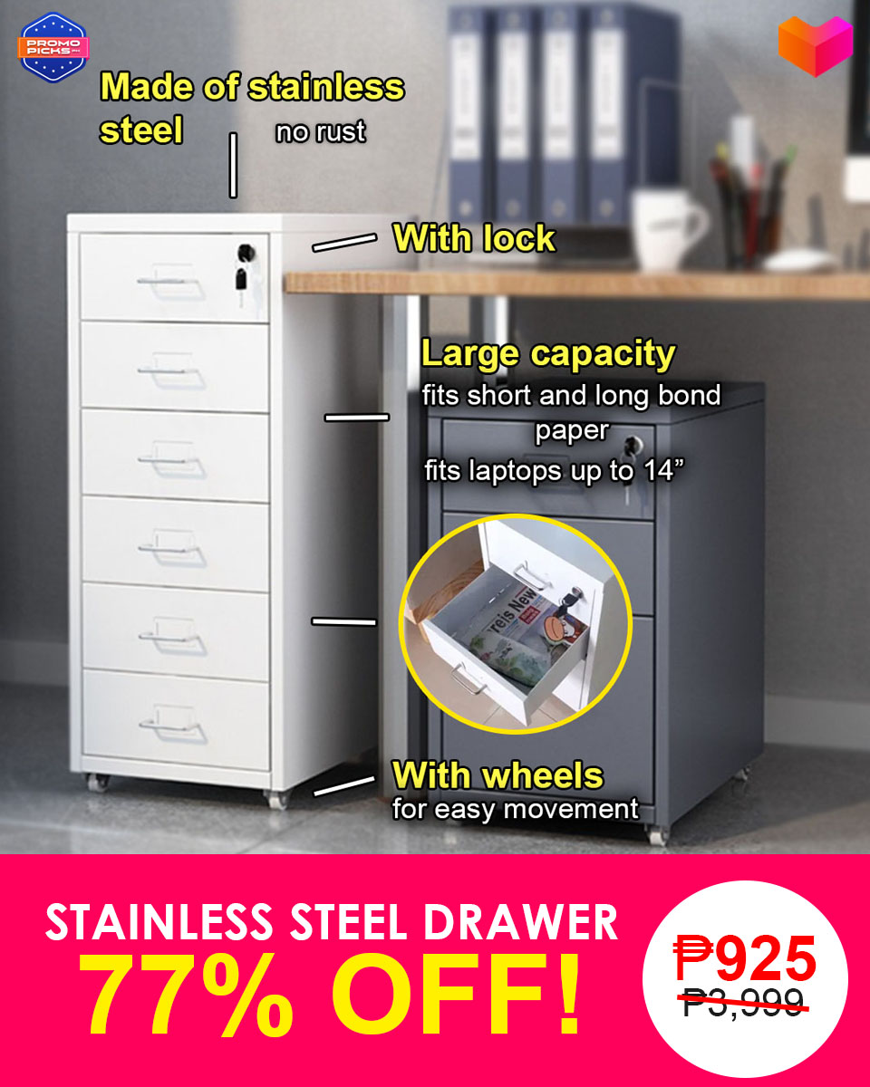 PromoPicks PH Facebook ad: POV: Nakahanap ka ng drawer na kasya ang…