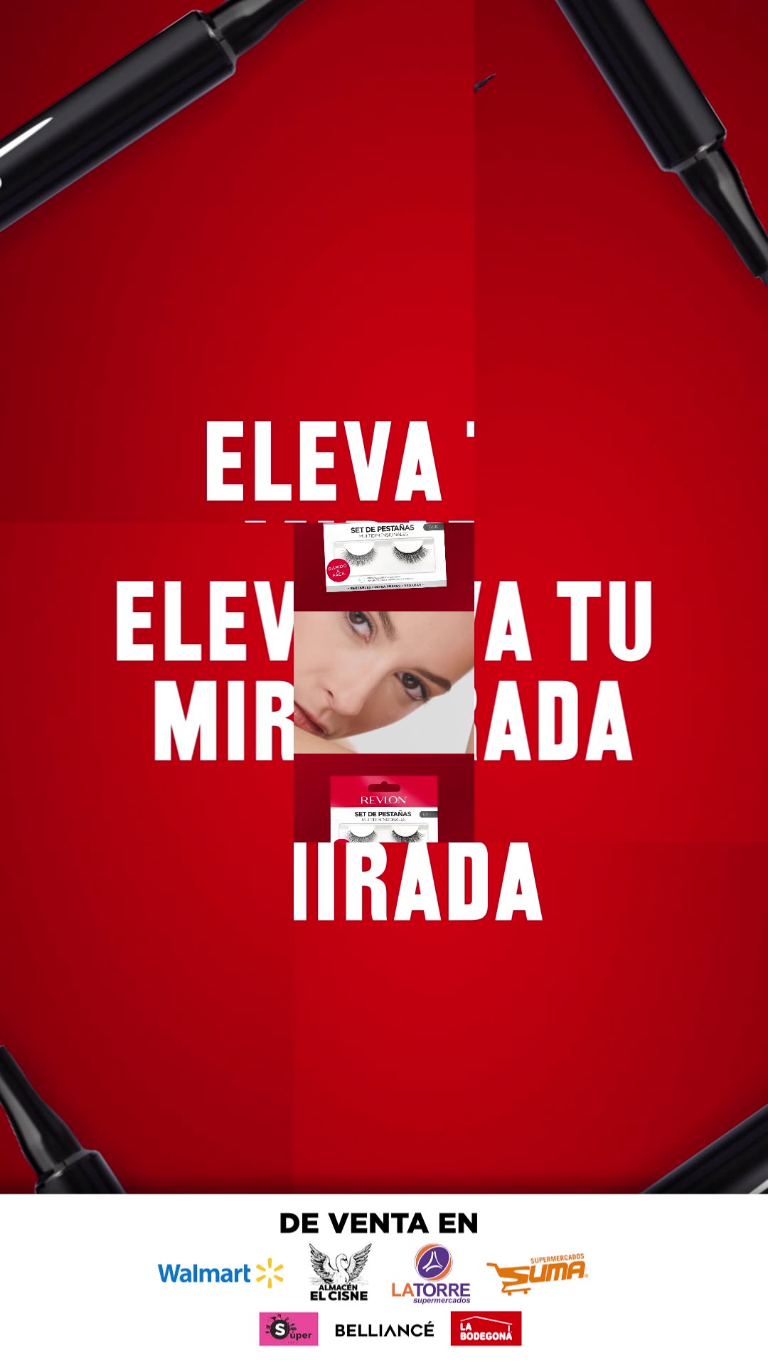 Revlon Cuidado Personal Facebook ad: Haz que tus pestañas hablen por ti con…