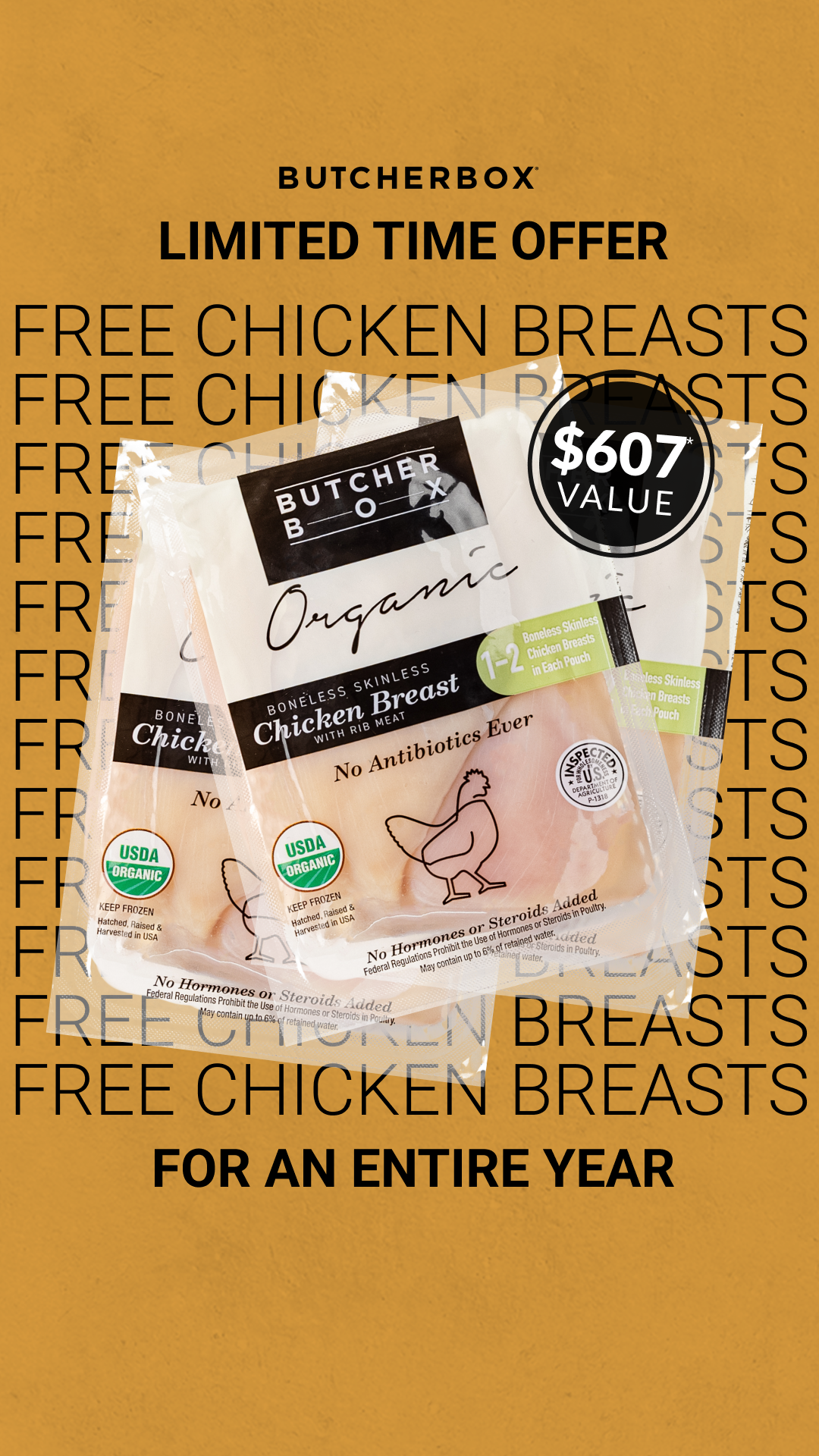 ButcherBox Facebook ad