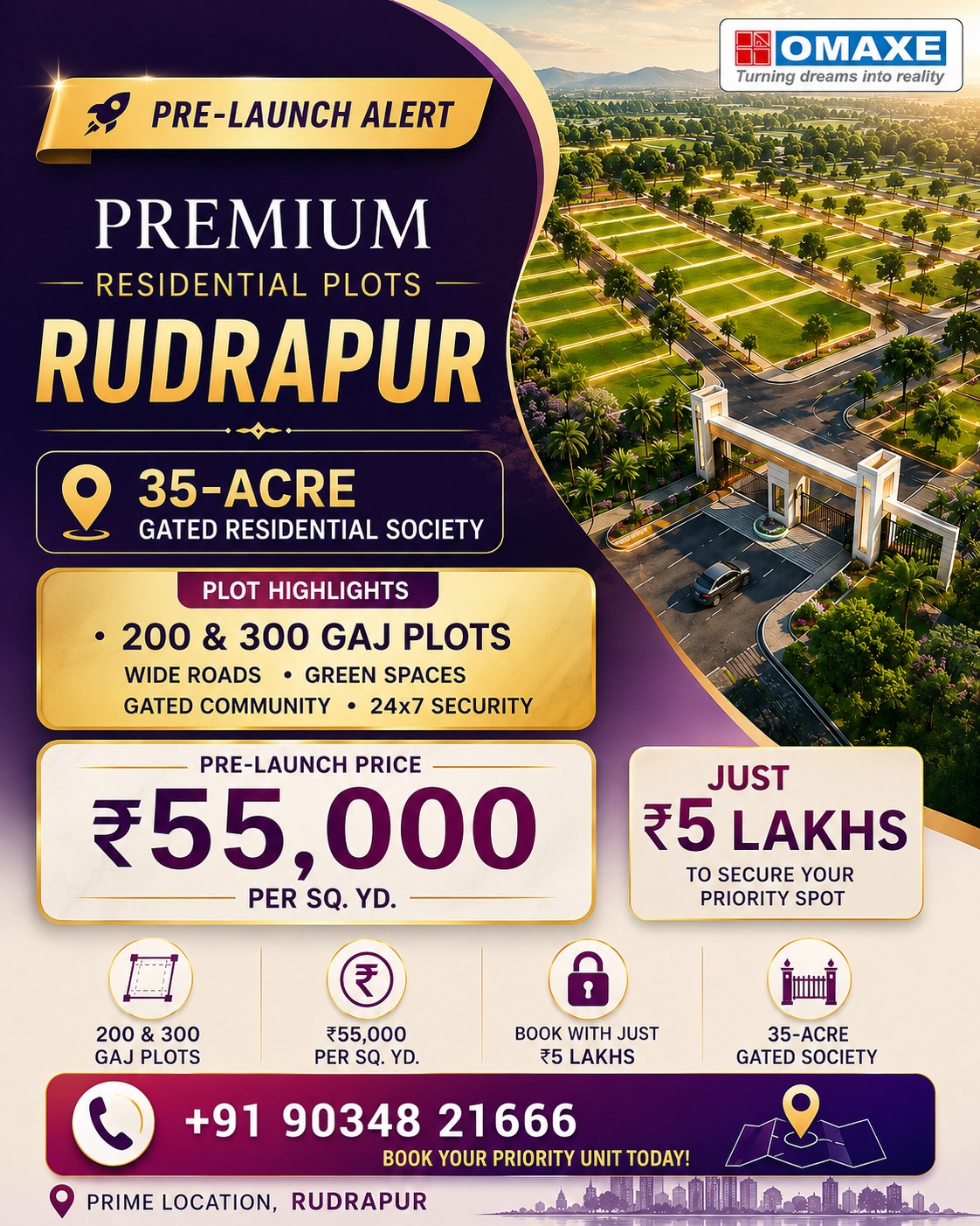 OMAXE Rudrapur Facebook ad
