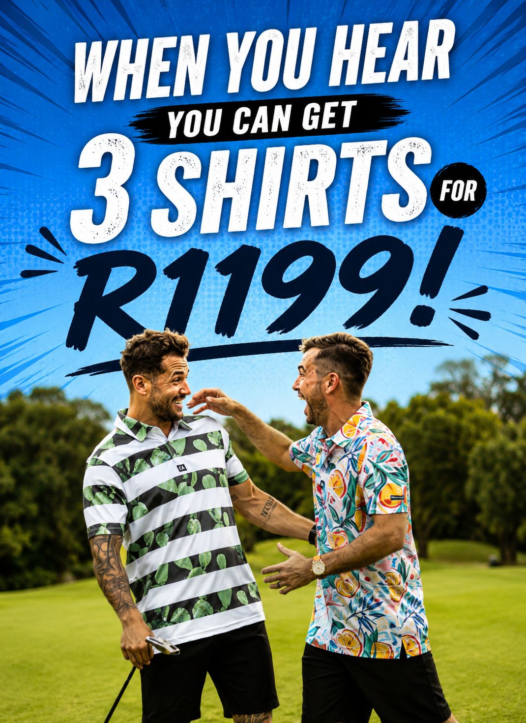 Custom Apparel Facebook ad
