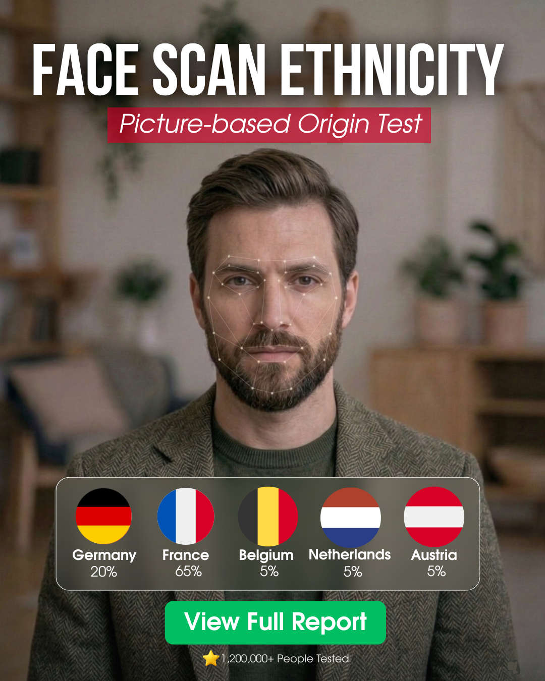 FoodZee Space Facebook ad: Uncover Your AI Roots