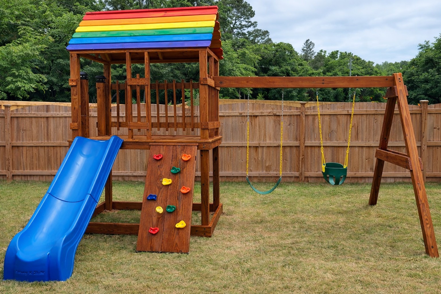 Jeremy Seth Saffir Facebook ad: Playsets/Swingsets - Custom Hand-Built
