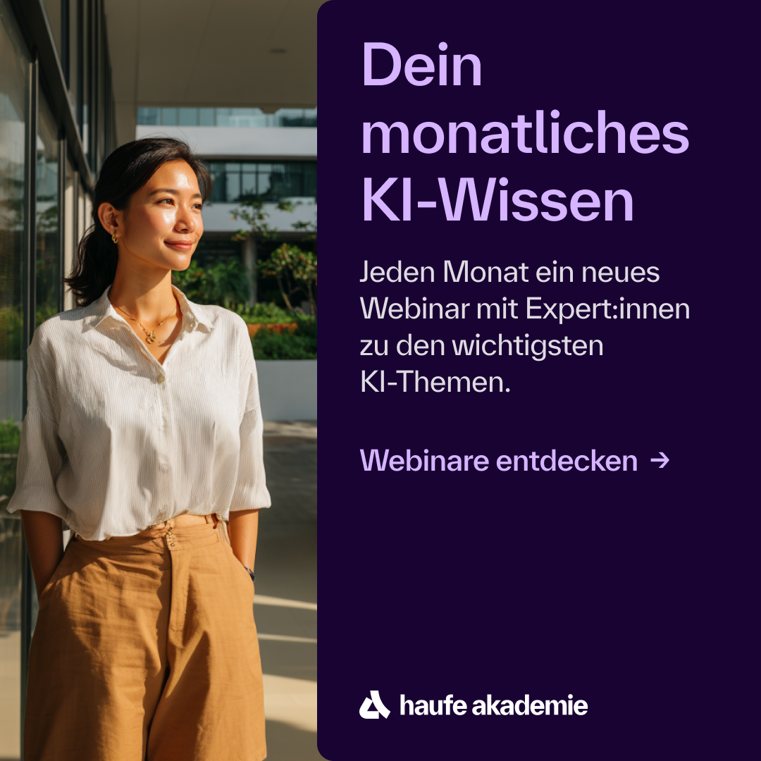 Haufe Akademie Facebook ad