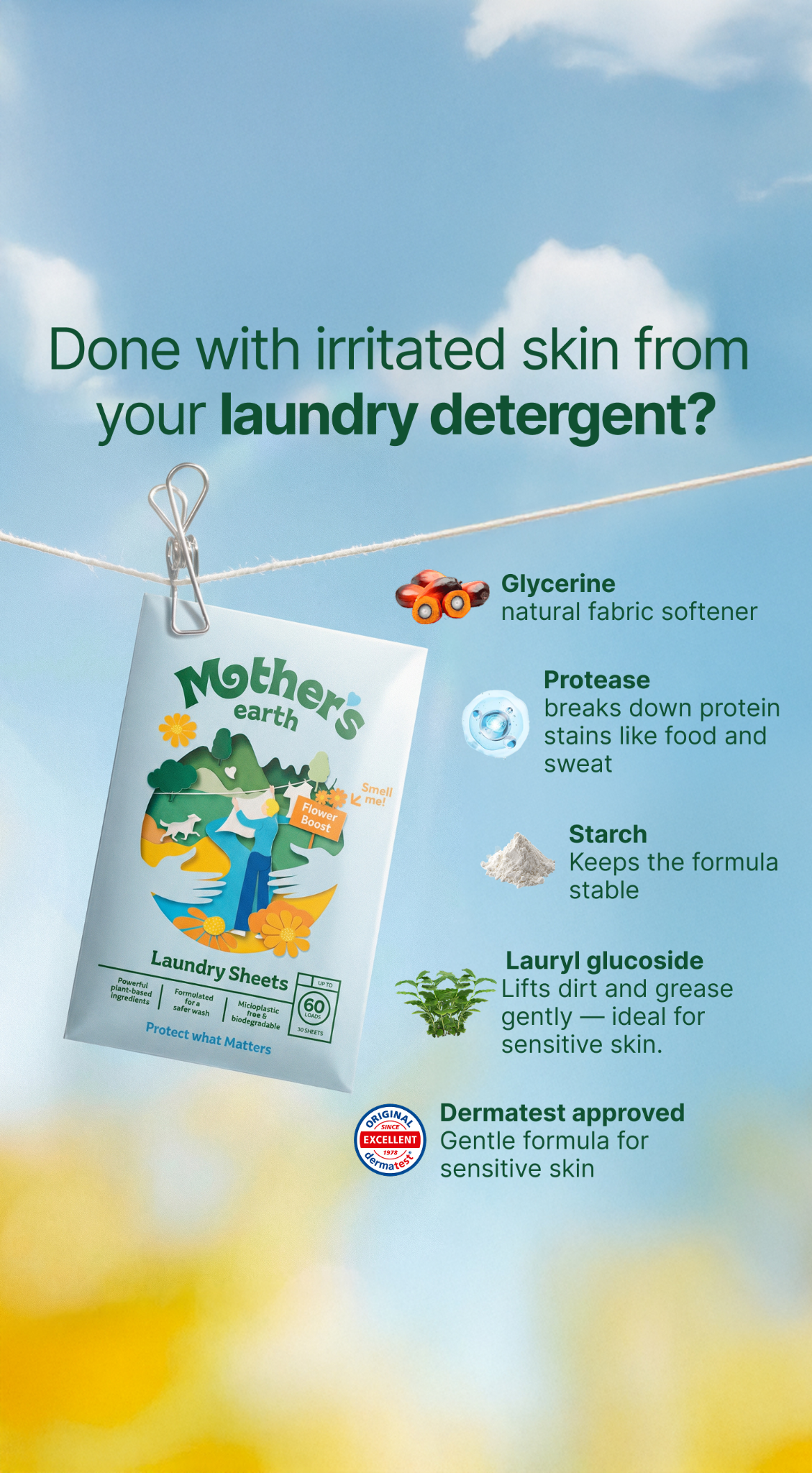 Mothers Earth Facebook ad