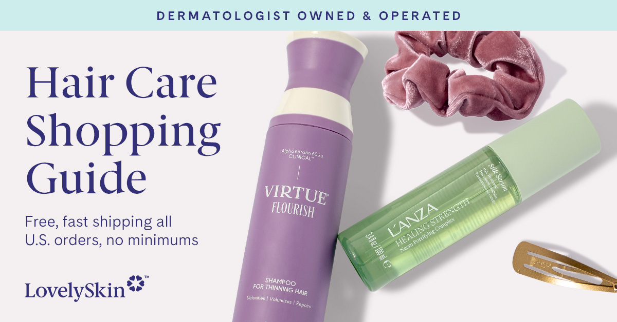 LovelySkin.com Facebook ad: LovelySkin Skincare & Beauty Sale