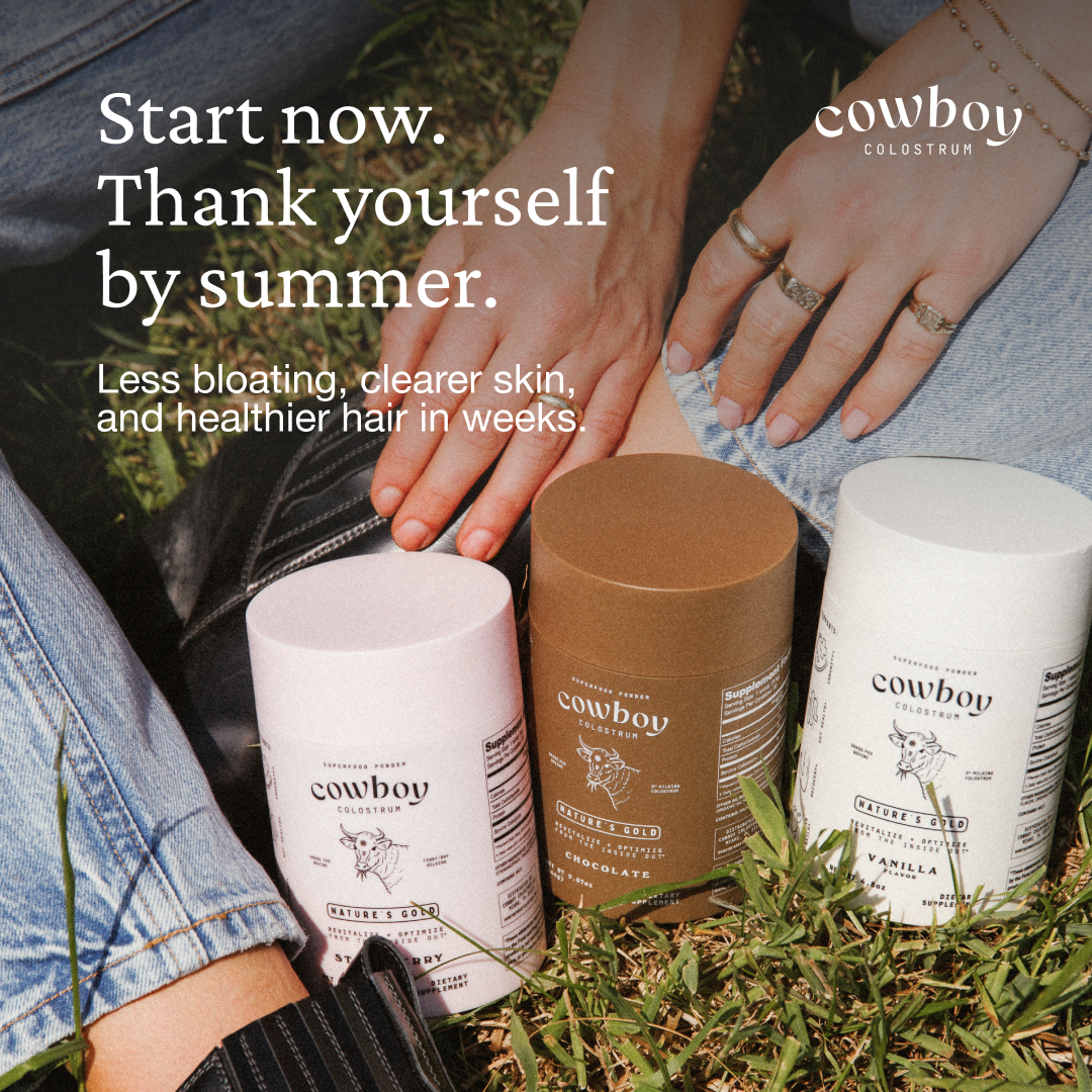 Cowboy Colostrum Facebook ad