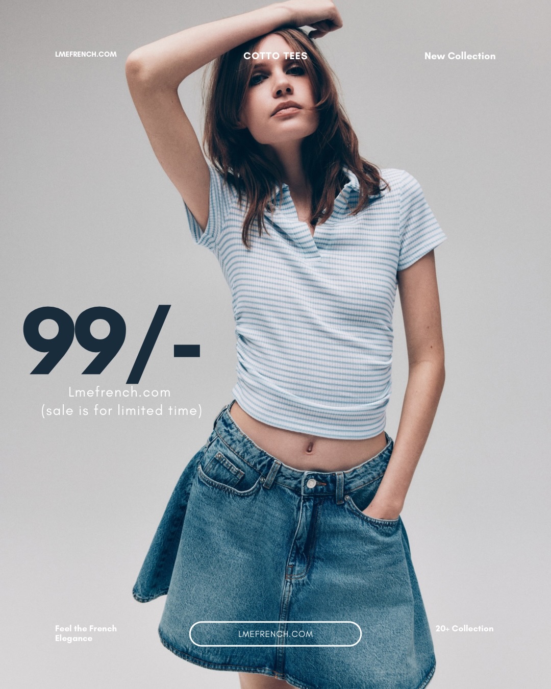 Lme Facebook ad: ₹99 tops, limited stock only