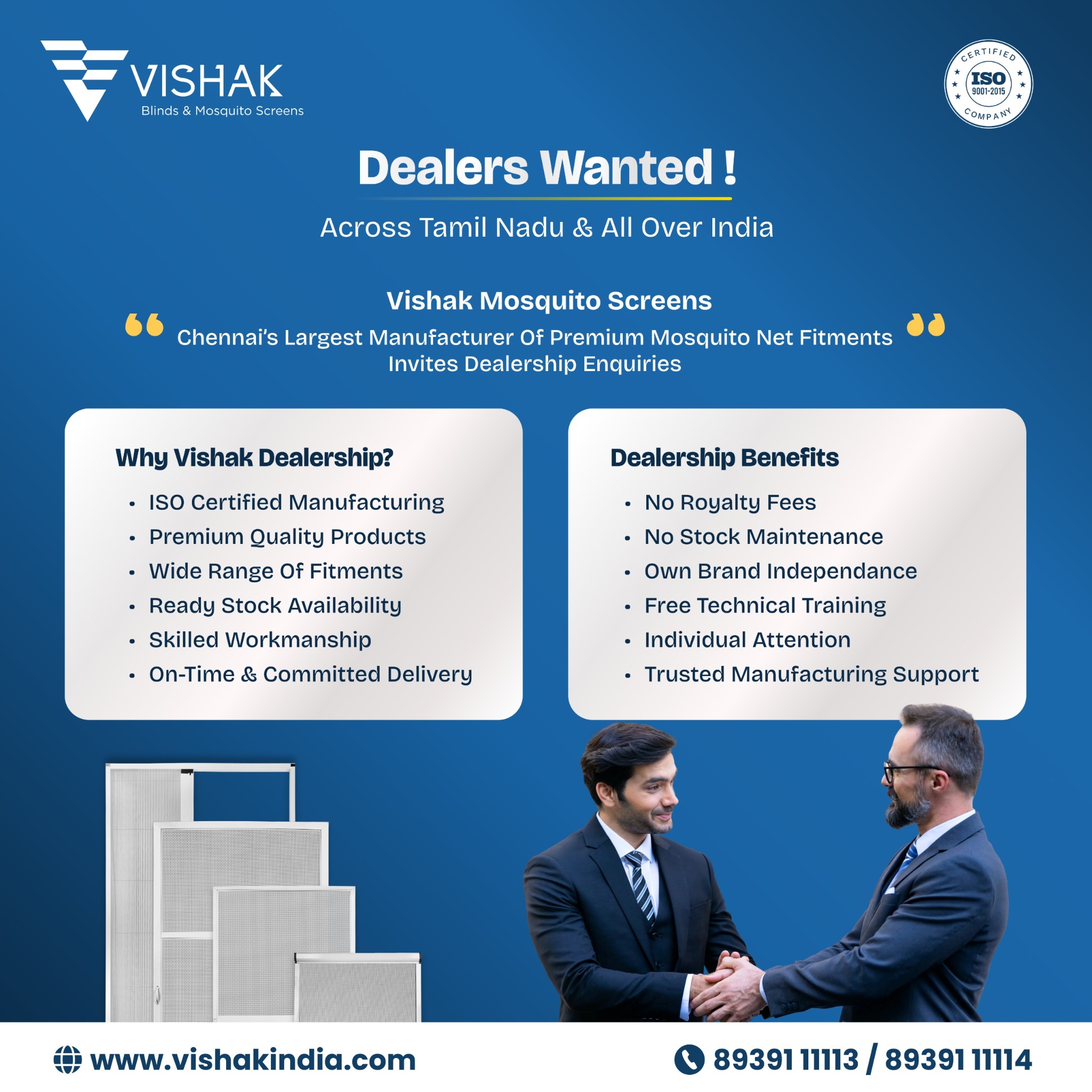 Vishak Mosquito Nets & Blinds Facebook ad