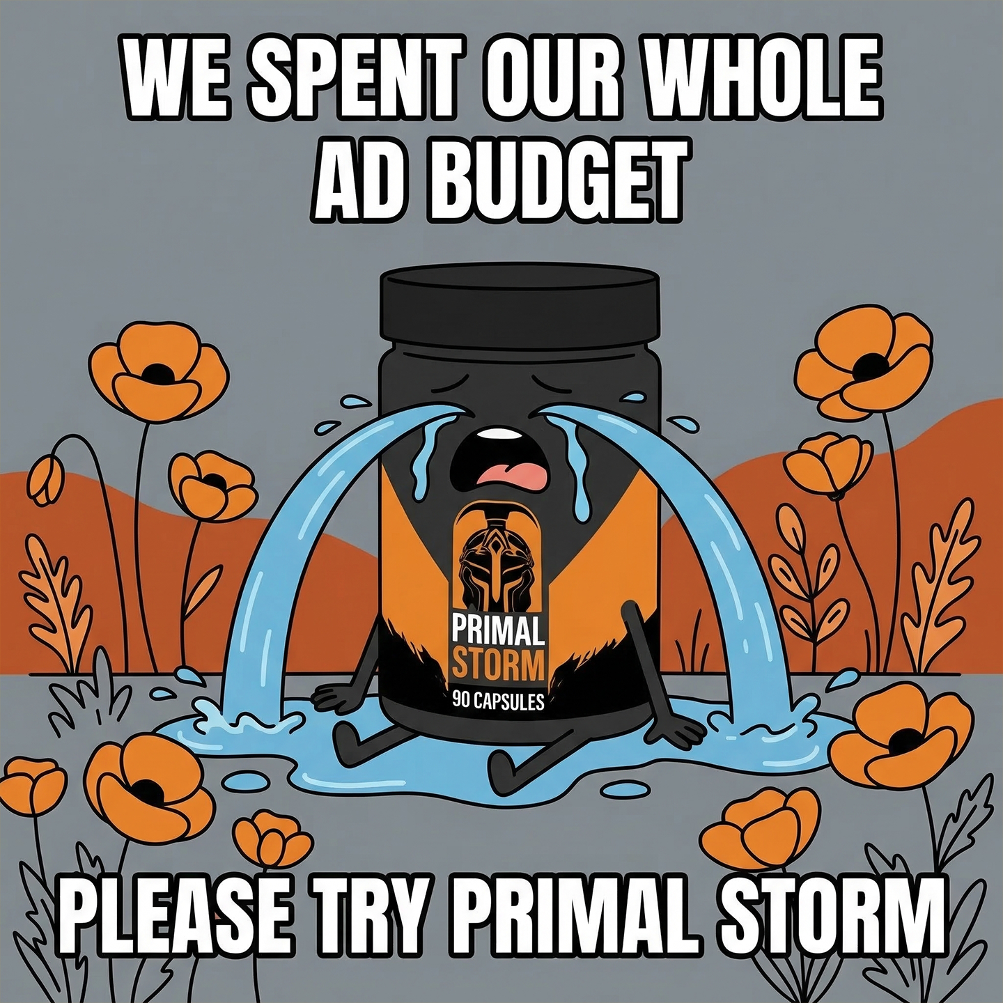 Primal Storm Supplements Facebook ad
