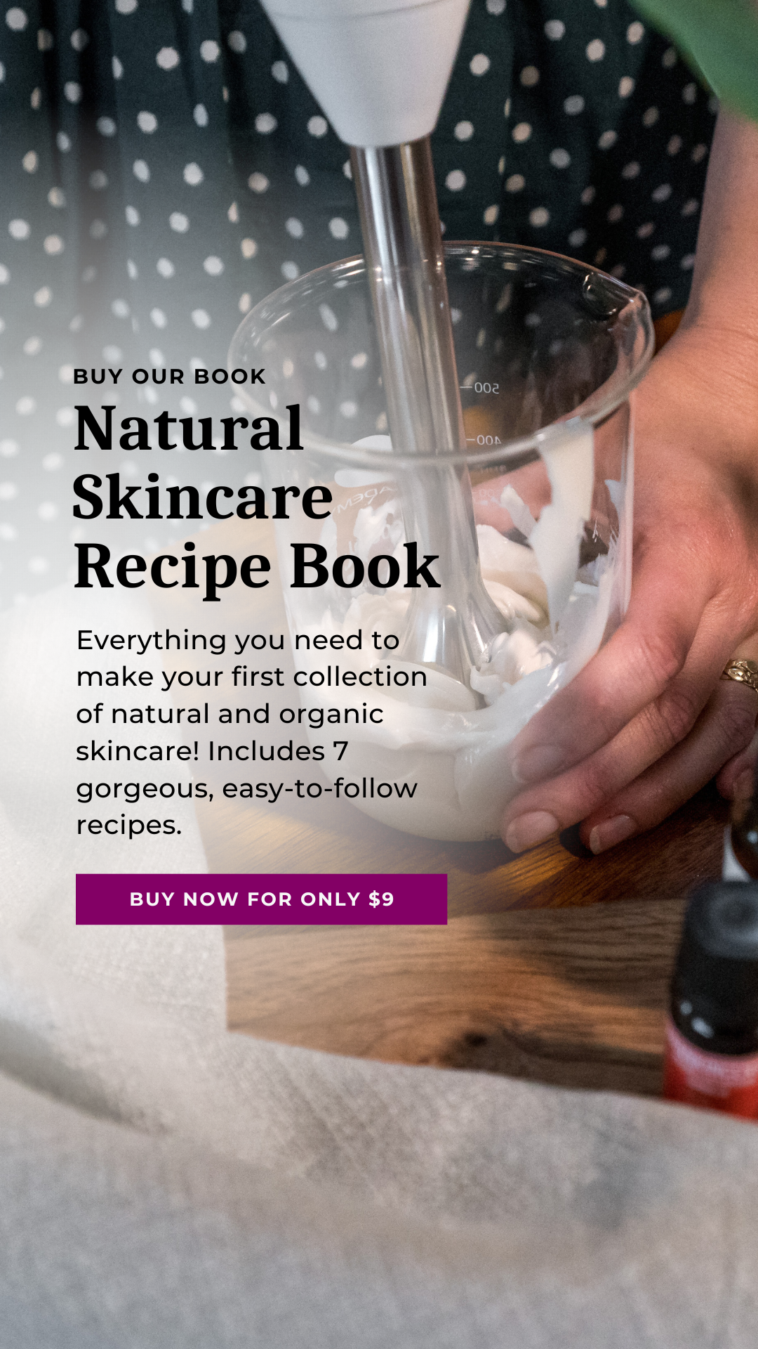 School of Natural Skincare Facebook ad