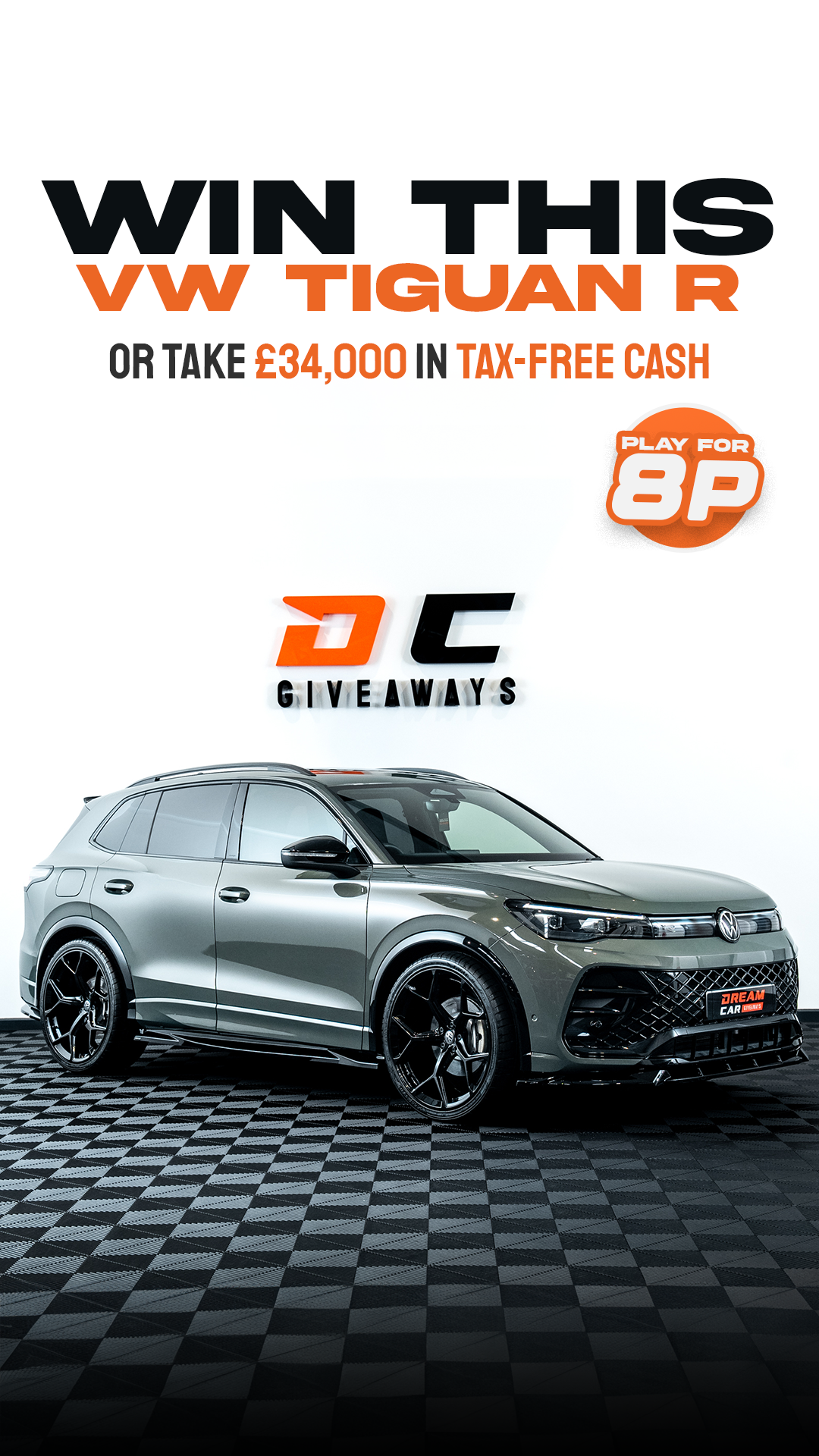 Dream Car Giveaways Facebook ad