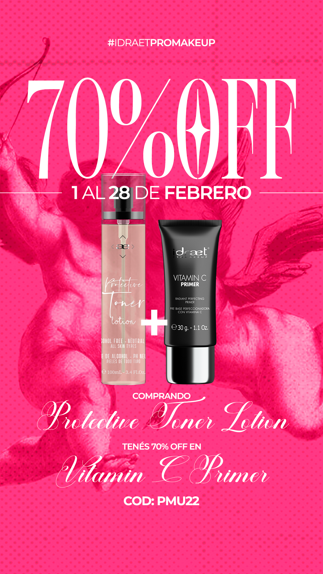 Idraet Pro Make Up Facebook ad from Feb 2, 2026