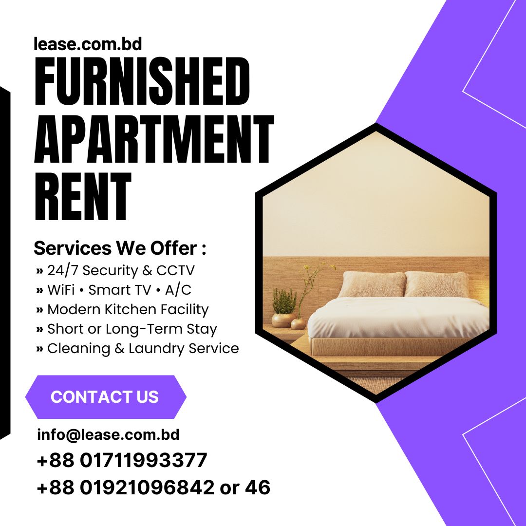 Real estate investment trust Facebook ad: Furnished Flat For RENT.