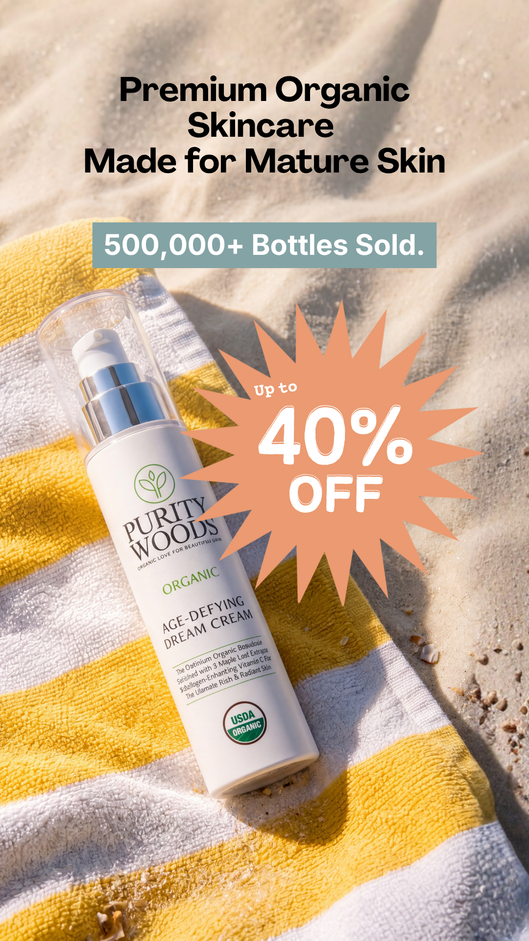 Purity Woods Inc Facebook ad