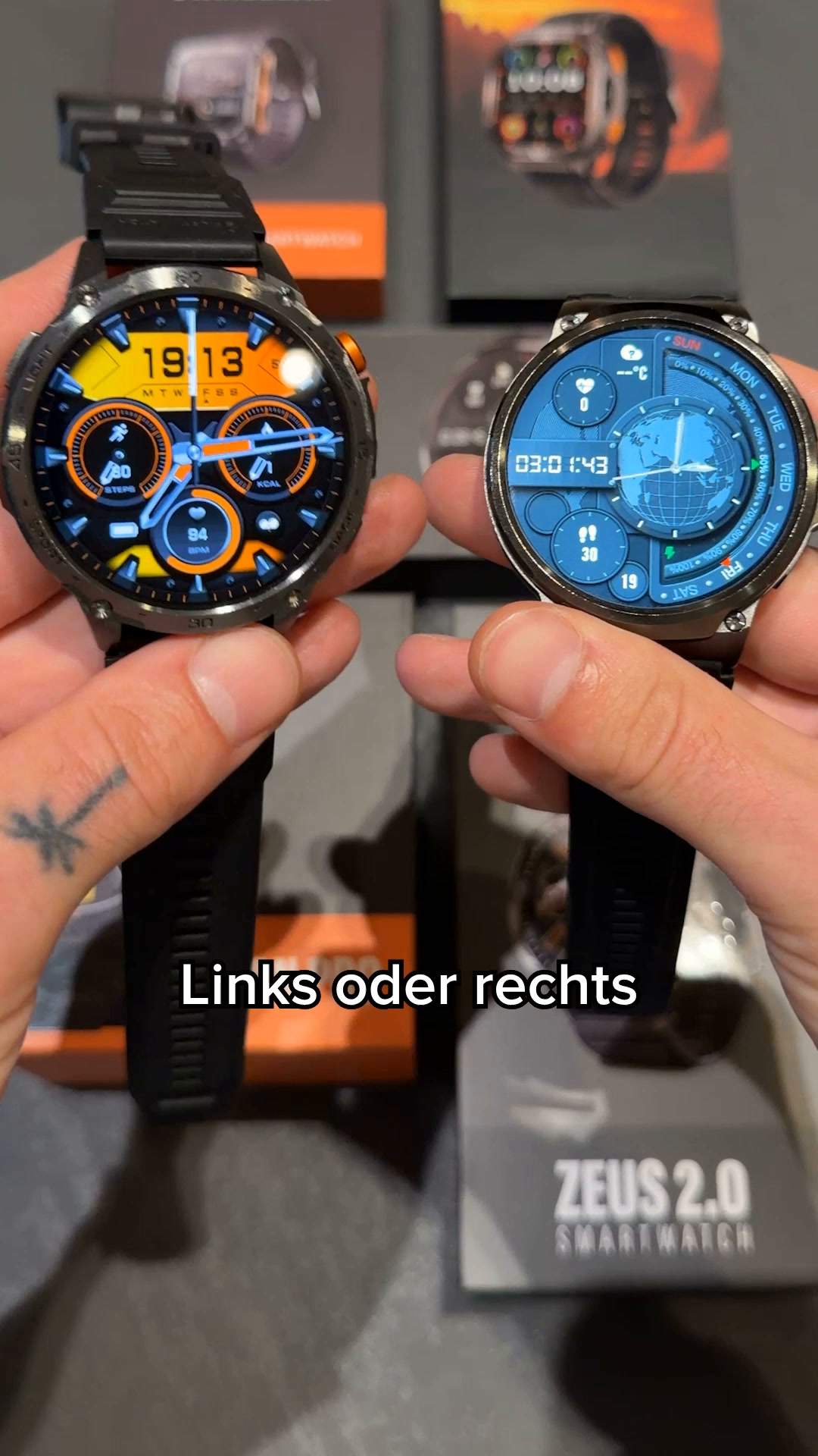 StahlGear Facebook ad: Die stabilste Smartwatch!