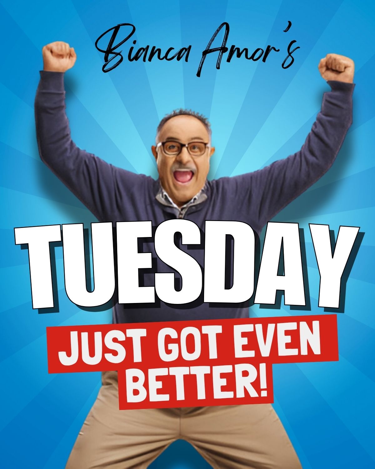 Bianca Amor's Liquidation Supercentre Facebook ad