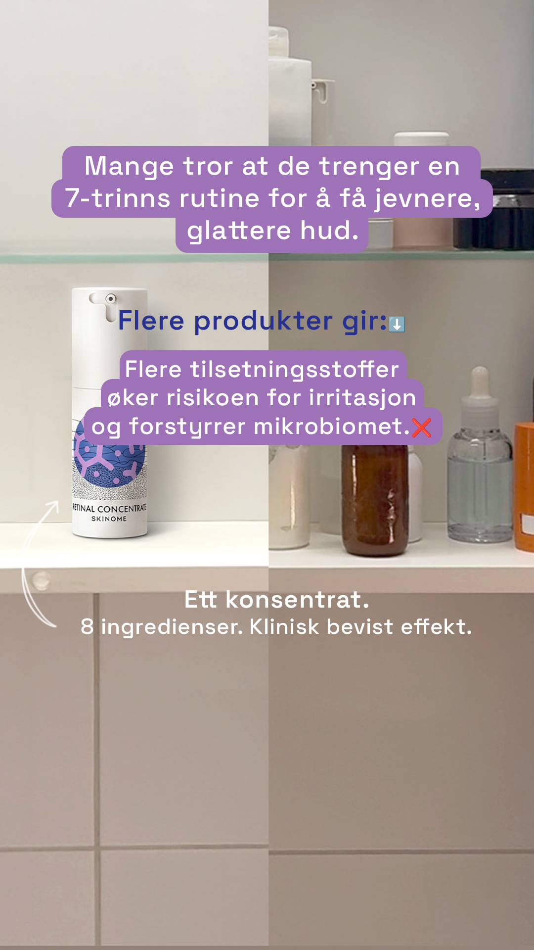 Skinome Facebook ad