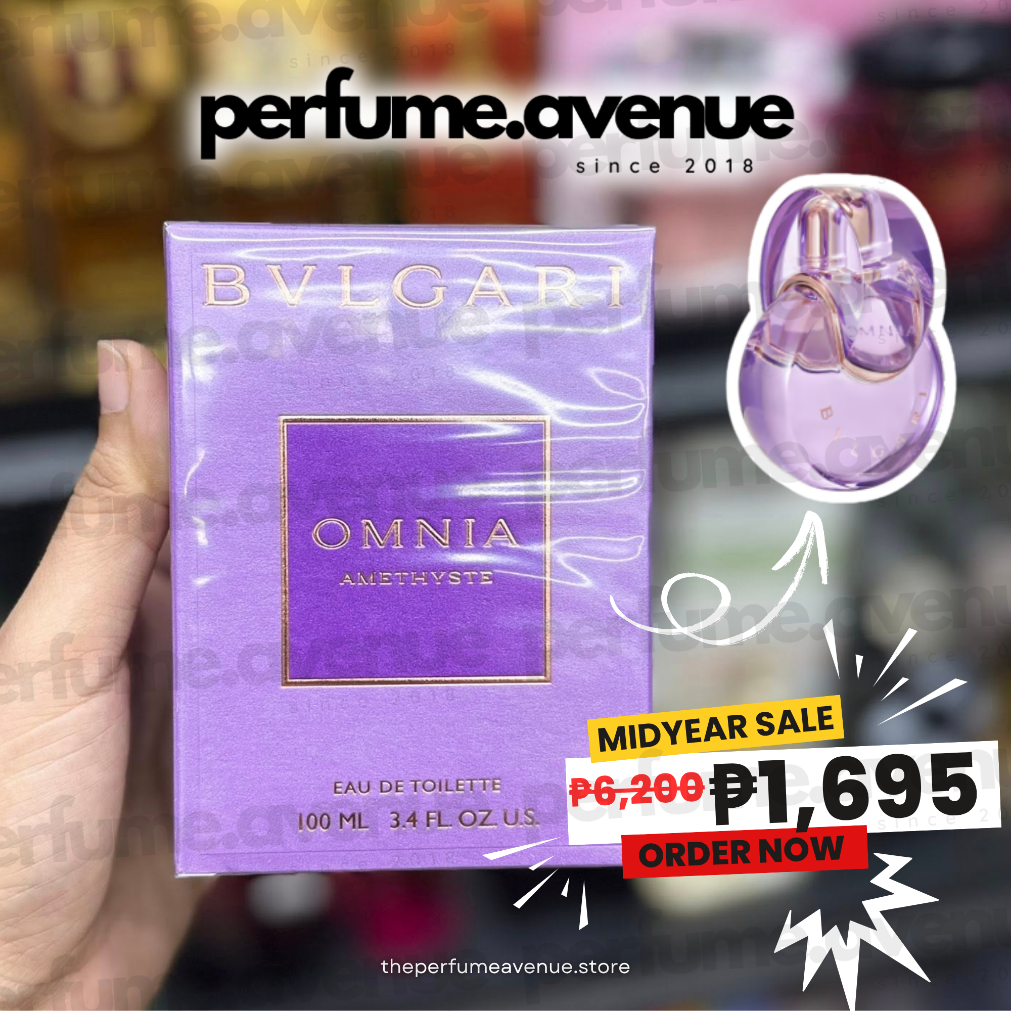Perfume Avenue 2.0 Facebook ad: Lowest Price Guaranteed!