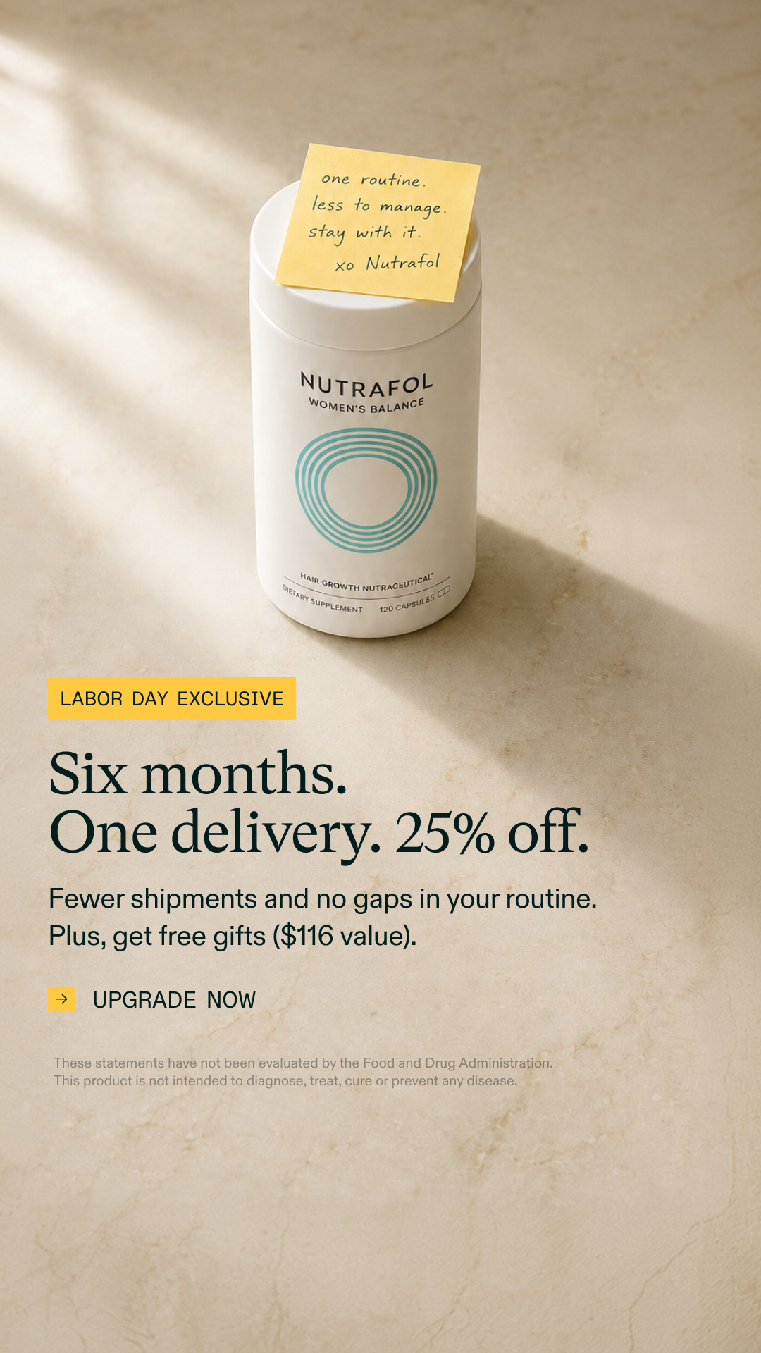 Nutrafol Facebook ad