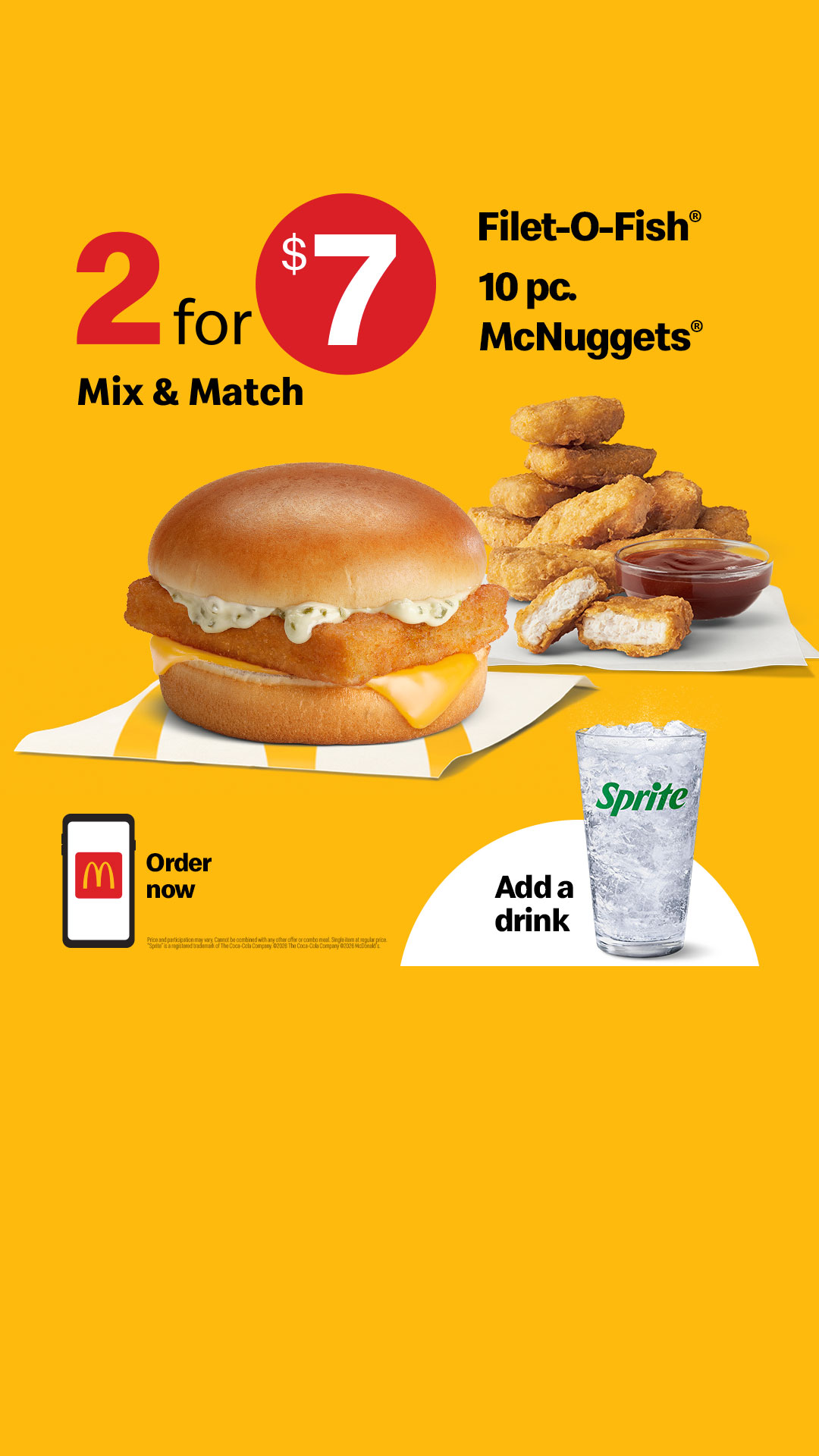 McDonald's Facebook ad