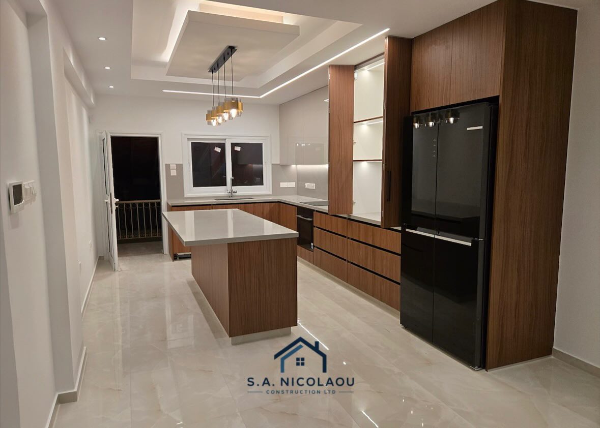S.A. Nicolaou Construction Ltd Facebook ad: The kitchen is designed to combine functionality…