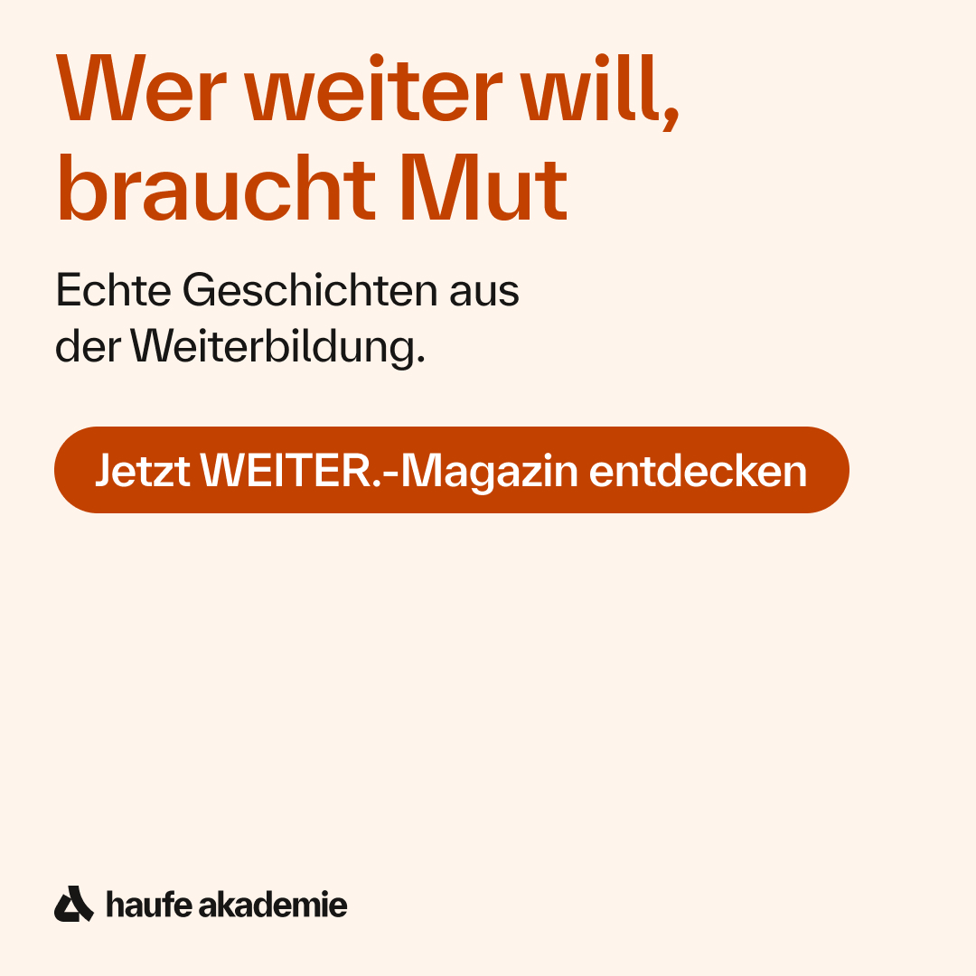 Haufe Akademie Facebook ad