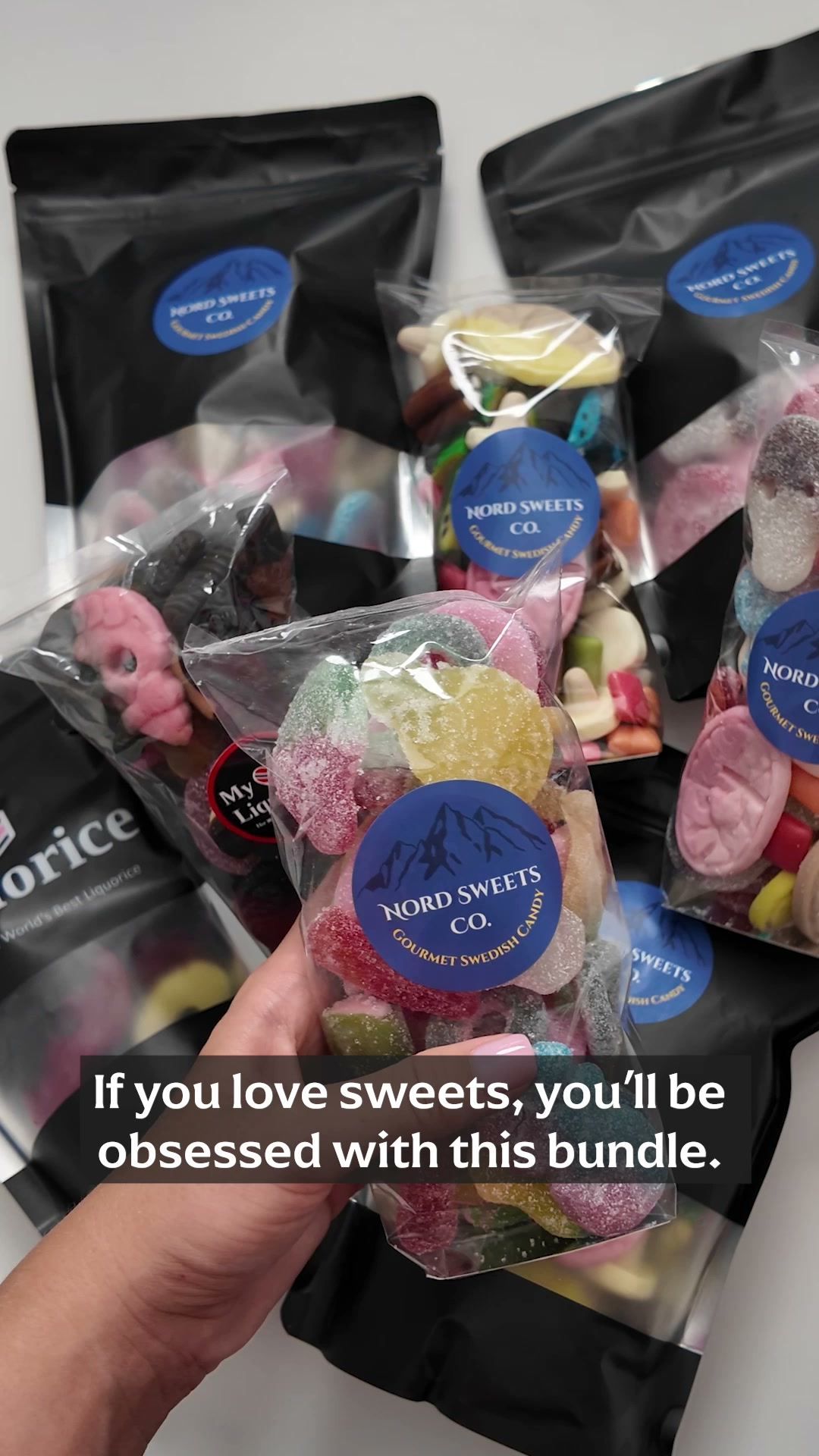 Nord Sweets Facebook ad: Free Bag of Sweets With Your Order